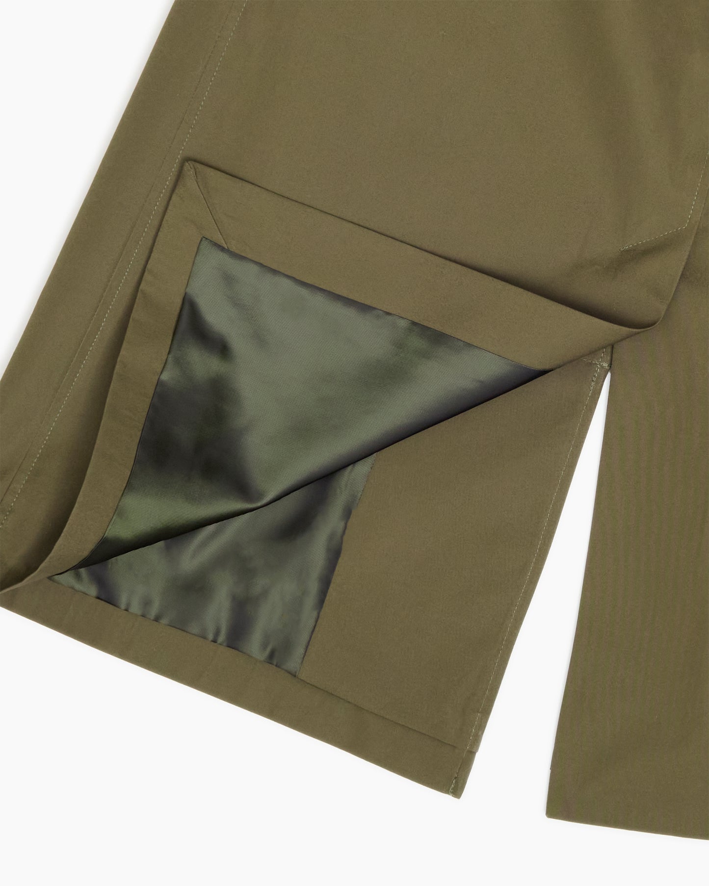 Olive Raincoat
