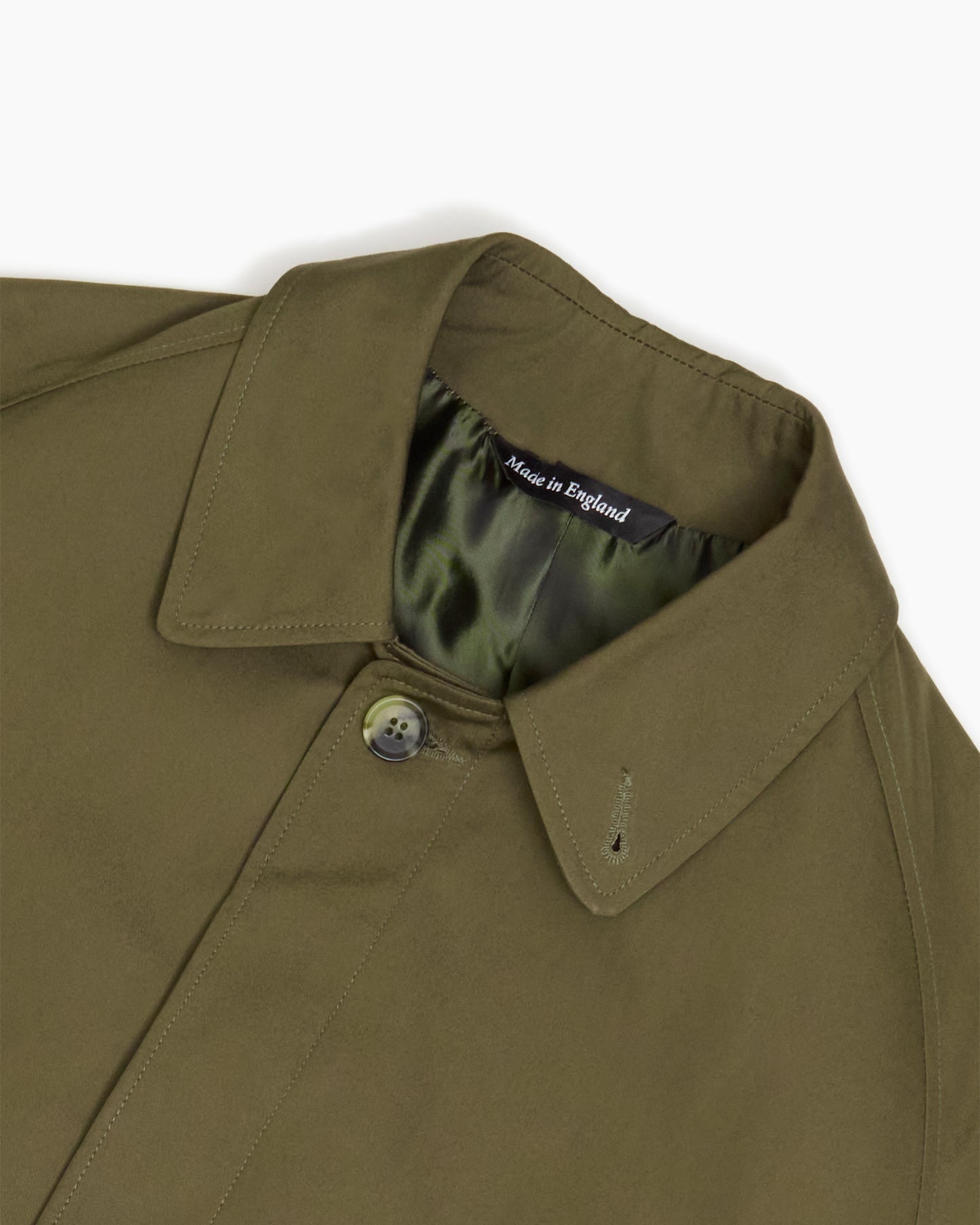 Olive Raincoat