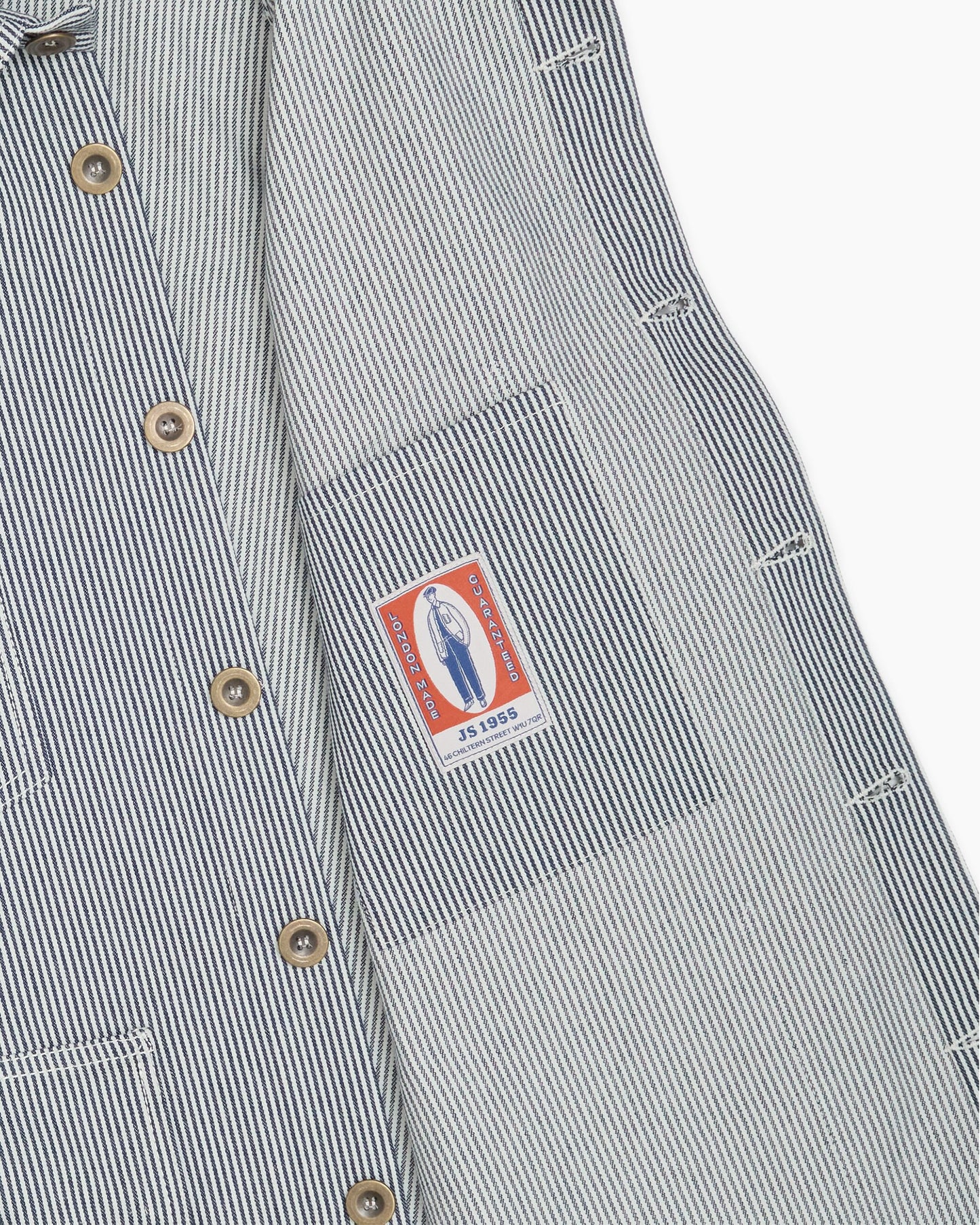 Hickory Striped Twill 1955 Chore Jacket