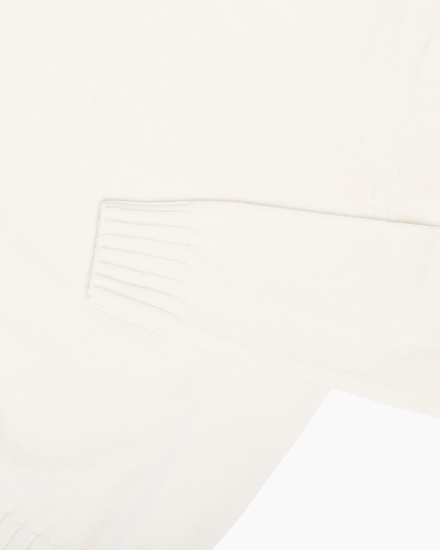 White Super Soft Shetland Knit Jumper