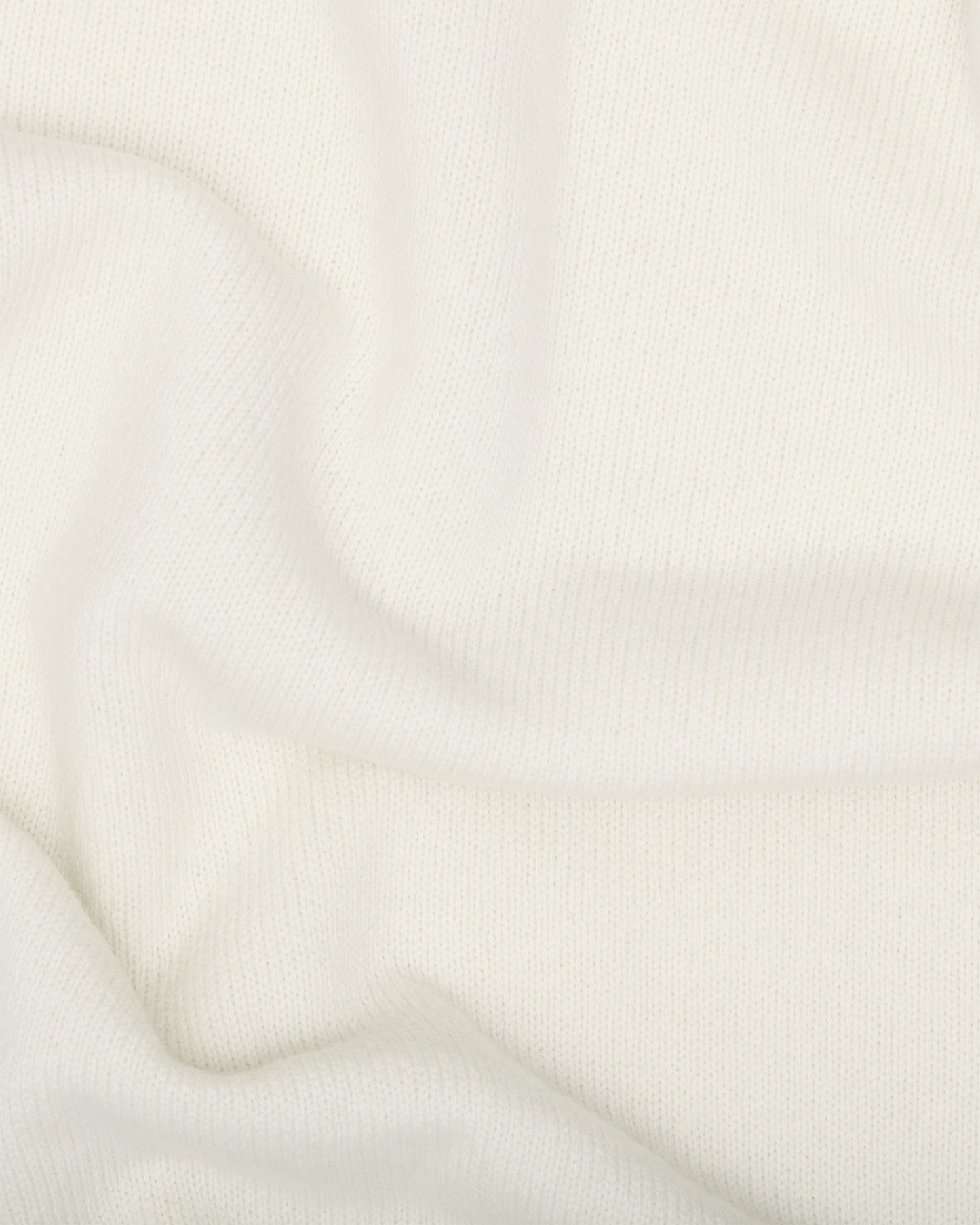 White Super Soft Shetland Knit Jumper