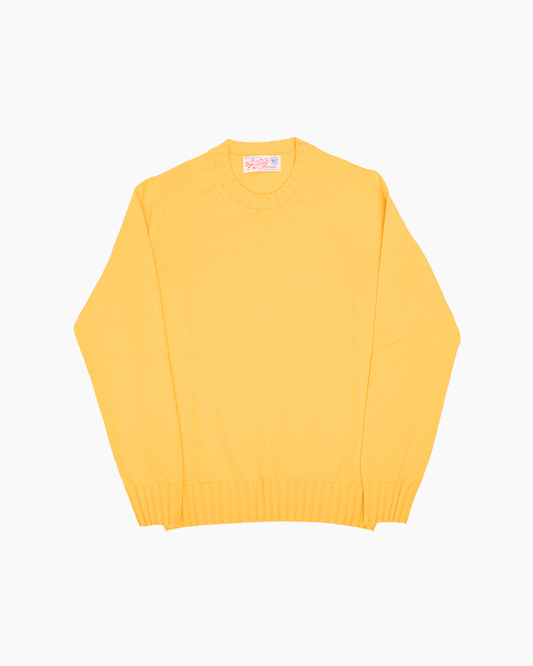 Yellow Super Soft Shetland Knit Jumper