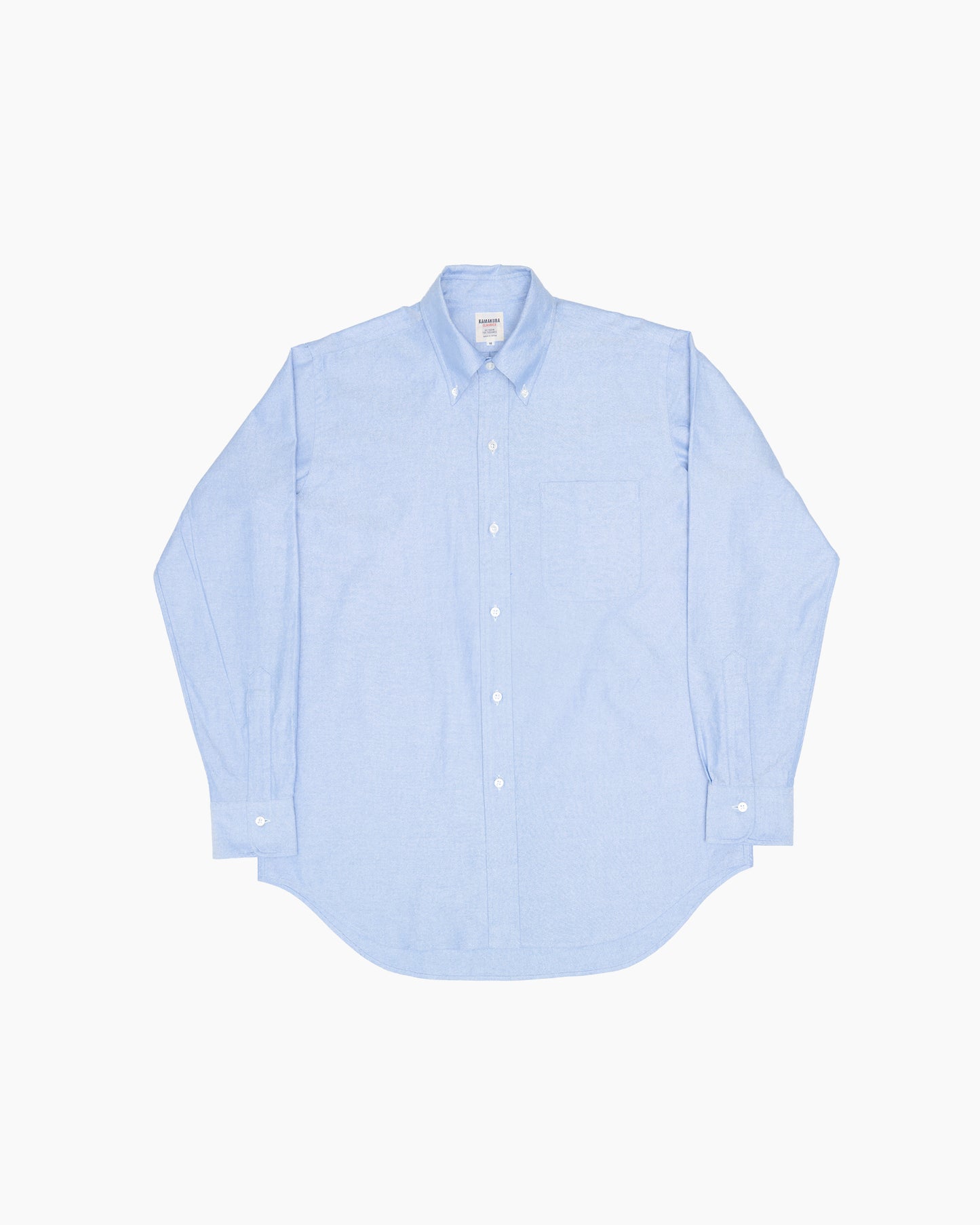 Blue Ametora Button-Down Selvedge Oxford Shirt