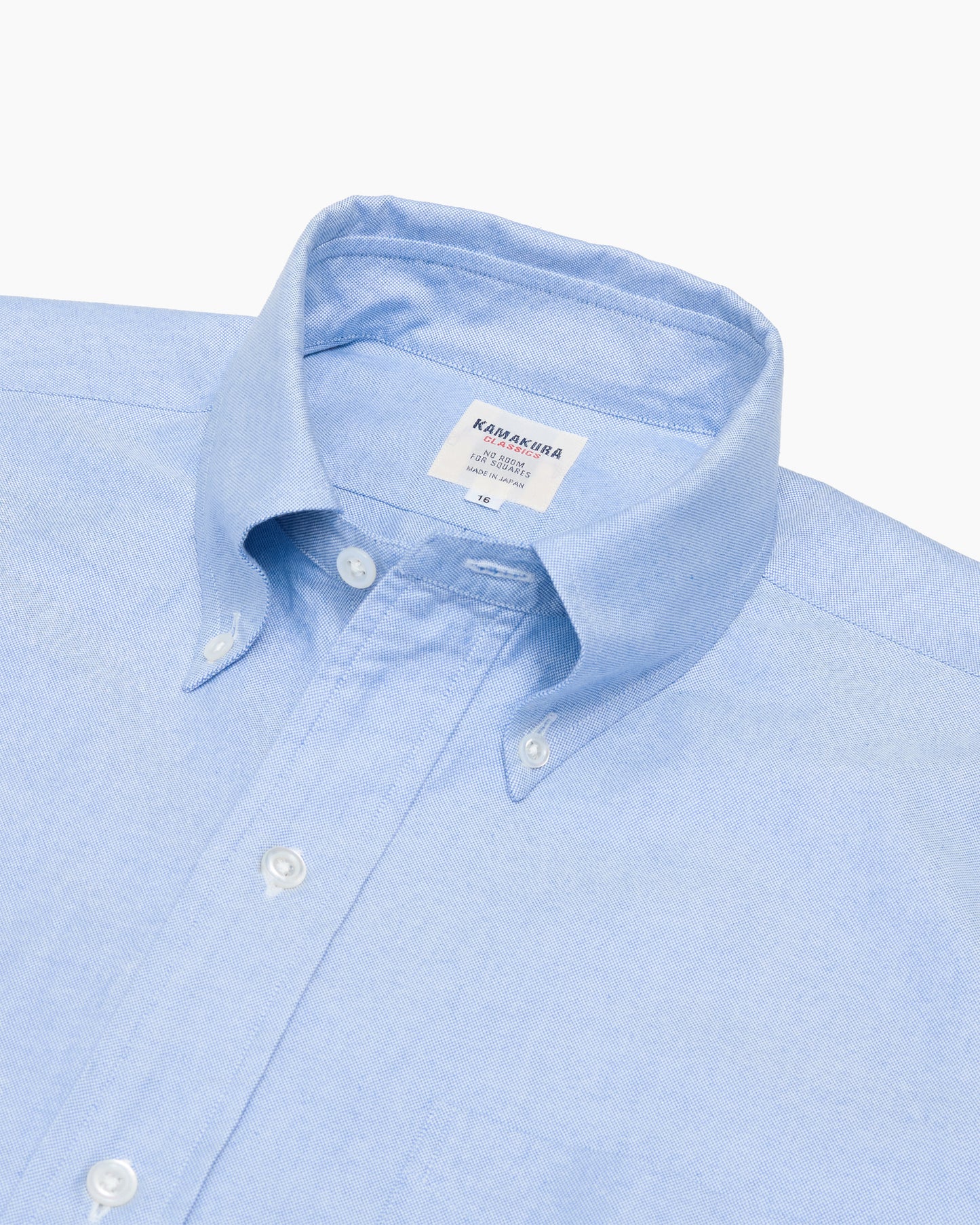 Blue Ametora Button-Down Selvedge Oxford Shirt