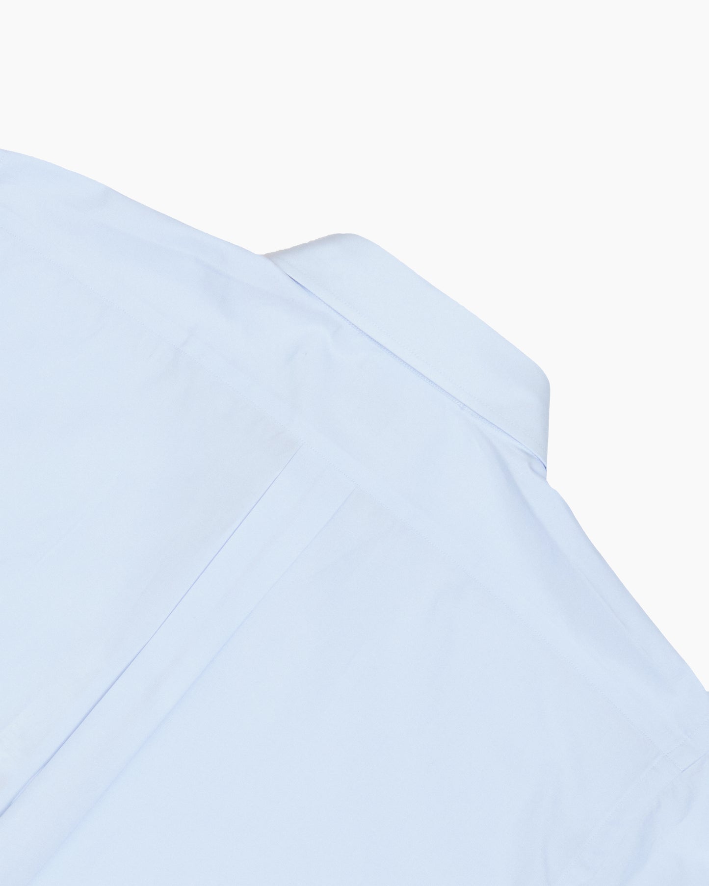 Blue Ametora Straight Collar Selvedge Poplin Shirt