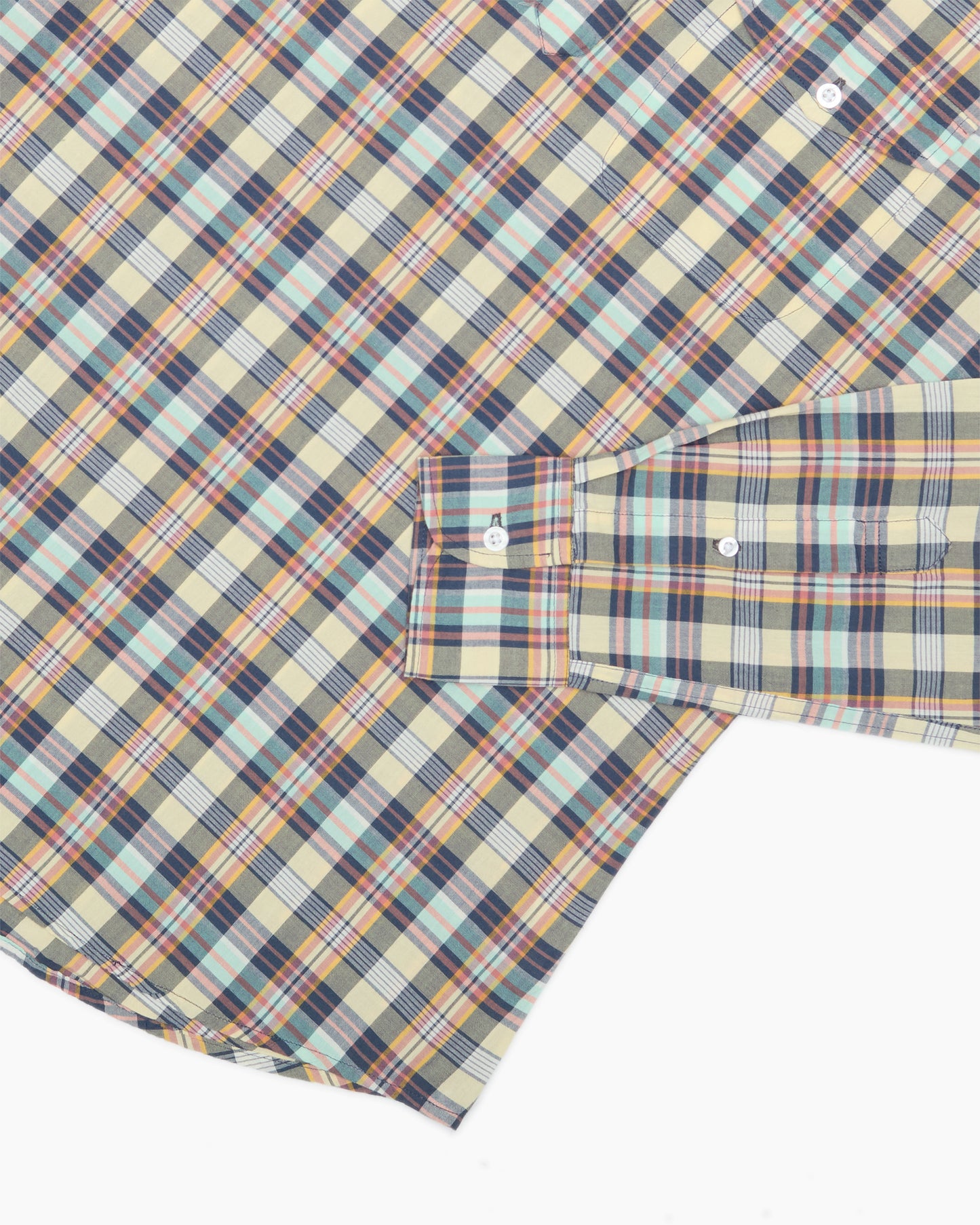 Lateef Popover Madras Shirt