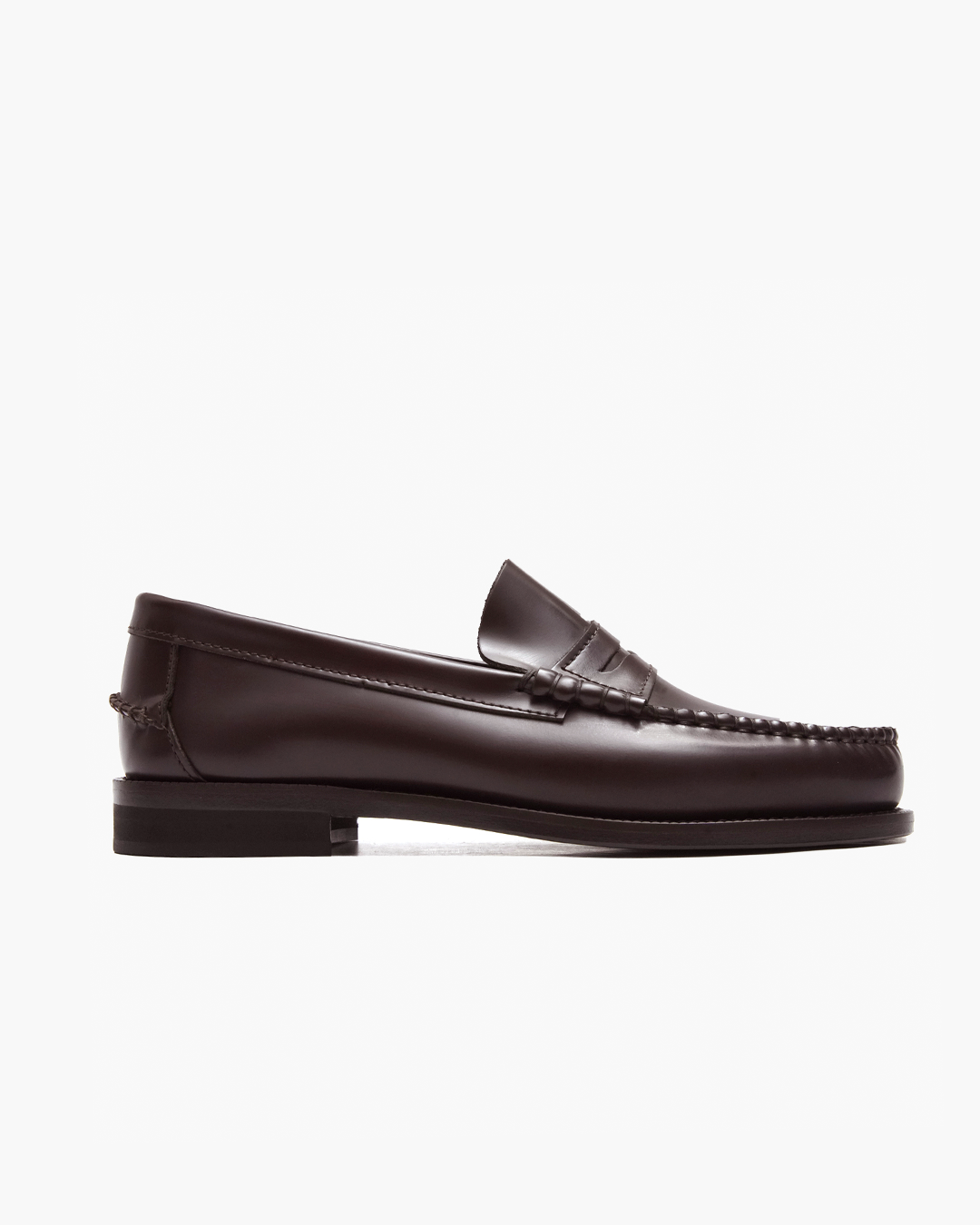 Burgundy College Man Loafers