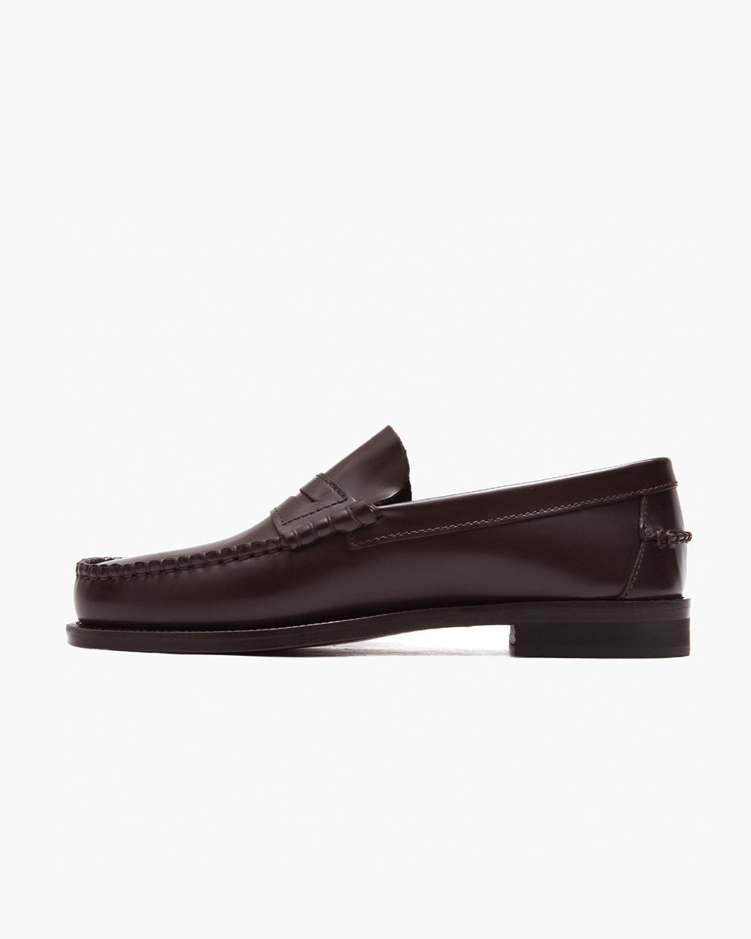 Burgundy College Man Loafers