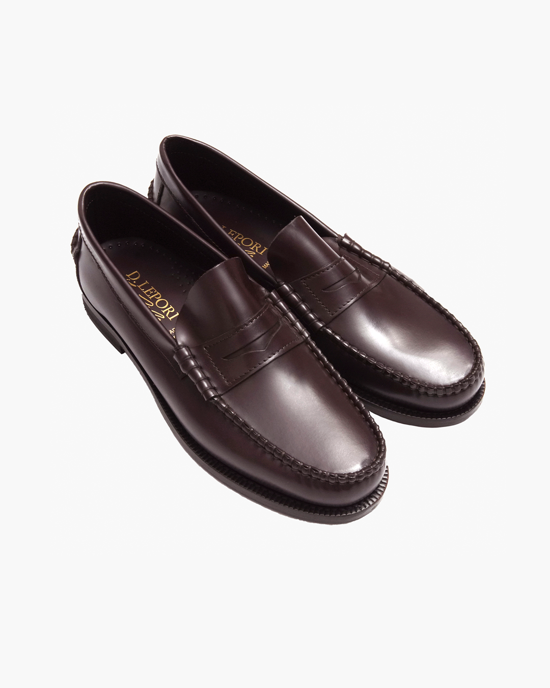 Burgundy College Man Loafers