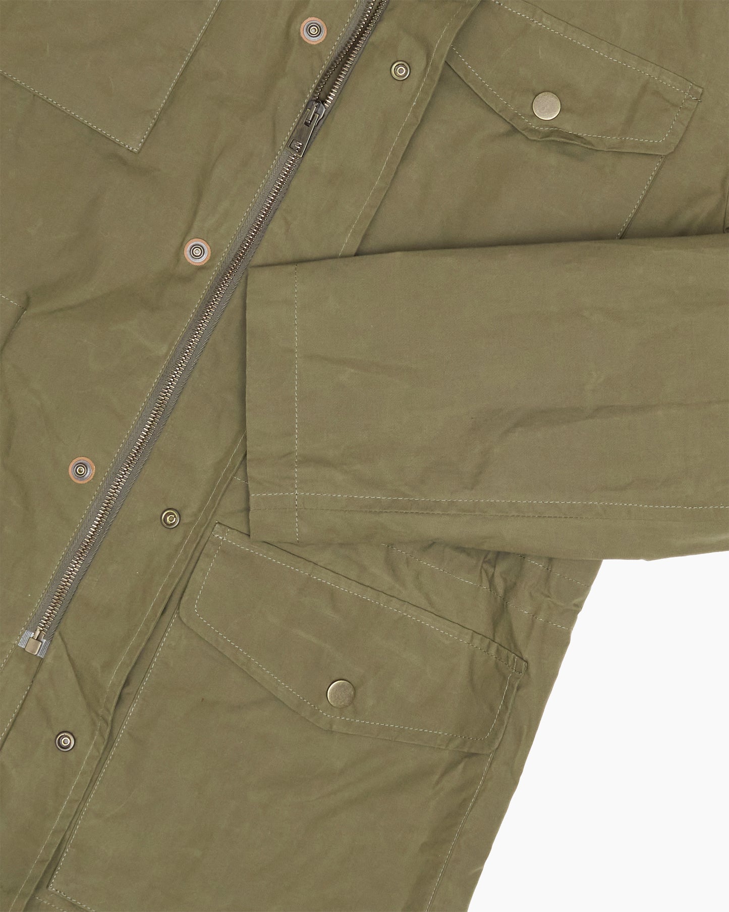 Olive Military Field Parka