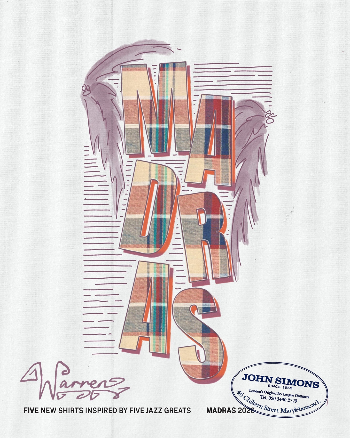 Warren Popover Madras Shirt
