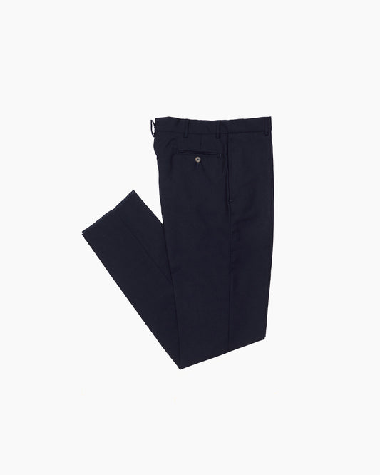 Navy Hopsack Ivy Trouser