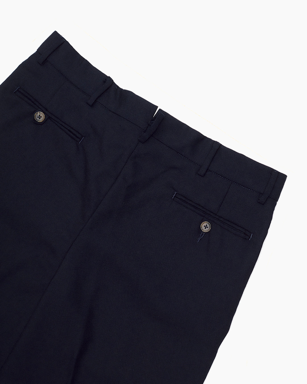 Navy Hopsack Ivy Trouser