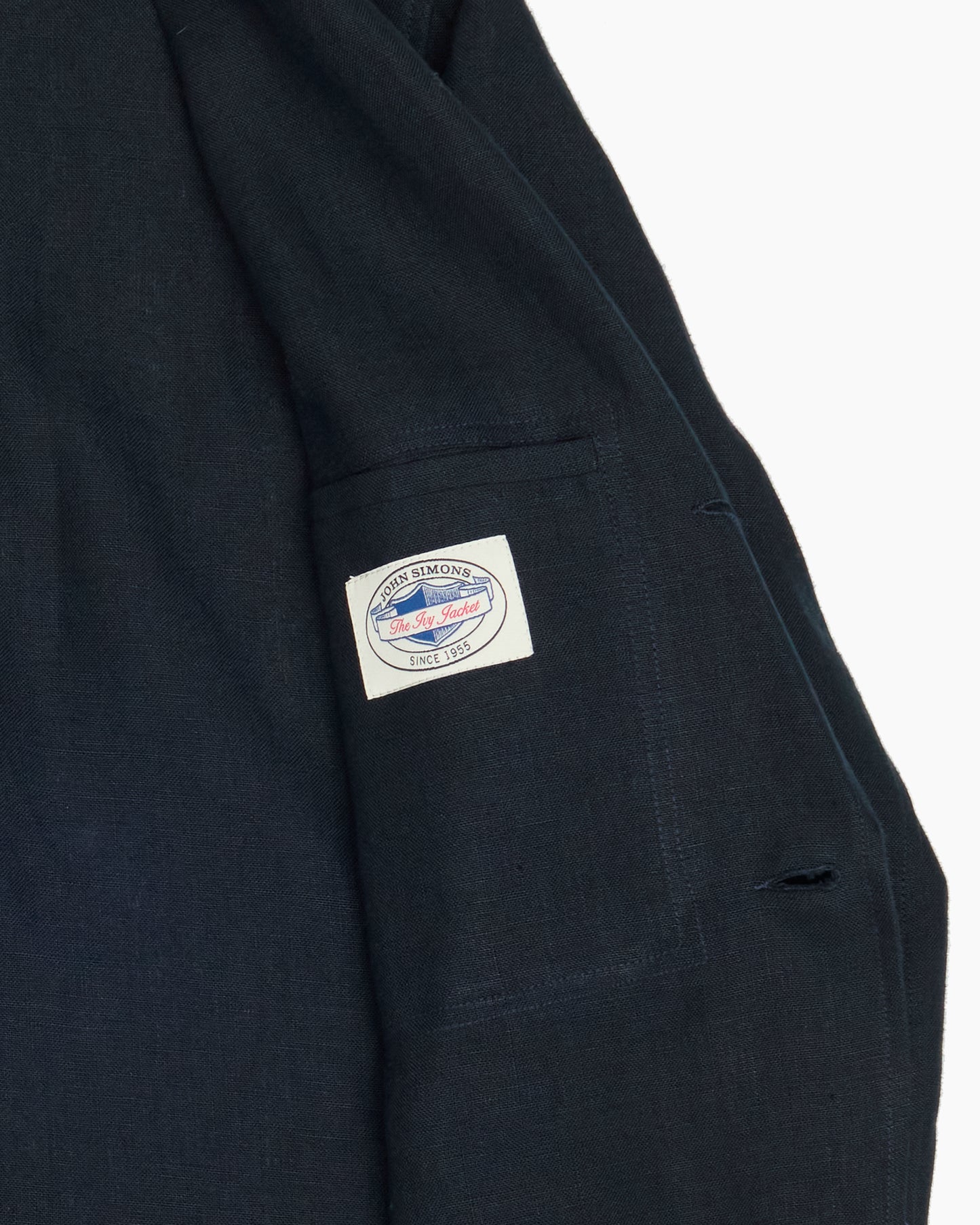Navy Linen Ivy Jacket