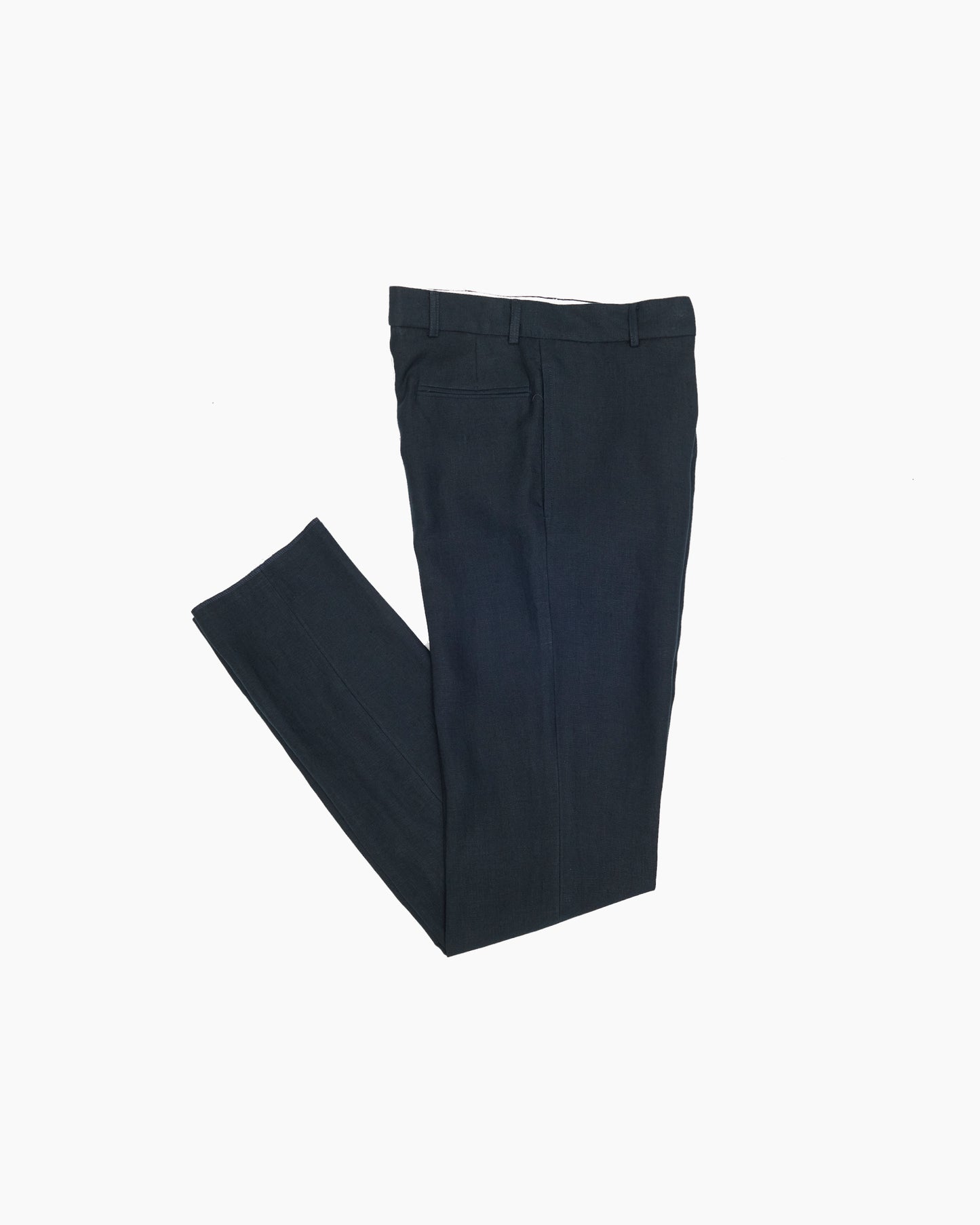 Navy Linen Ivy Trouser