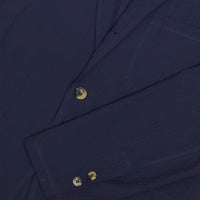 Navy Seersucker Ivy Jacket