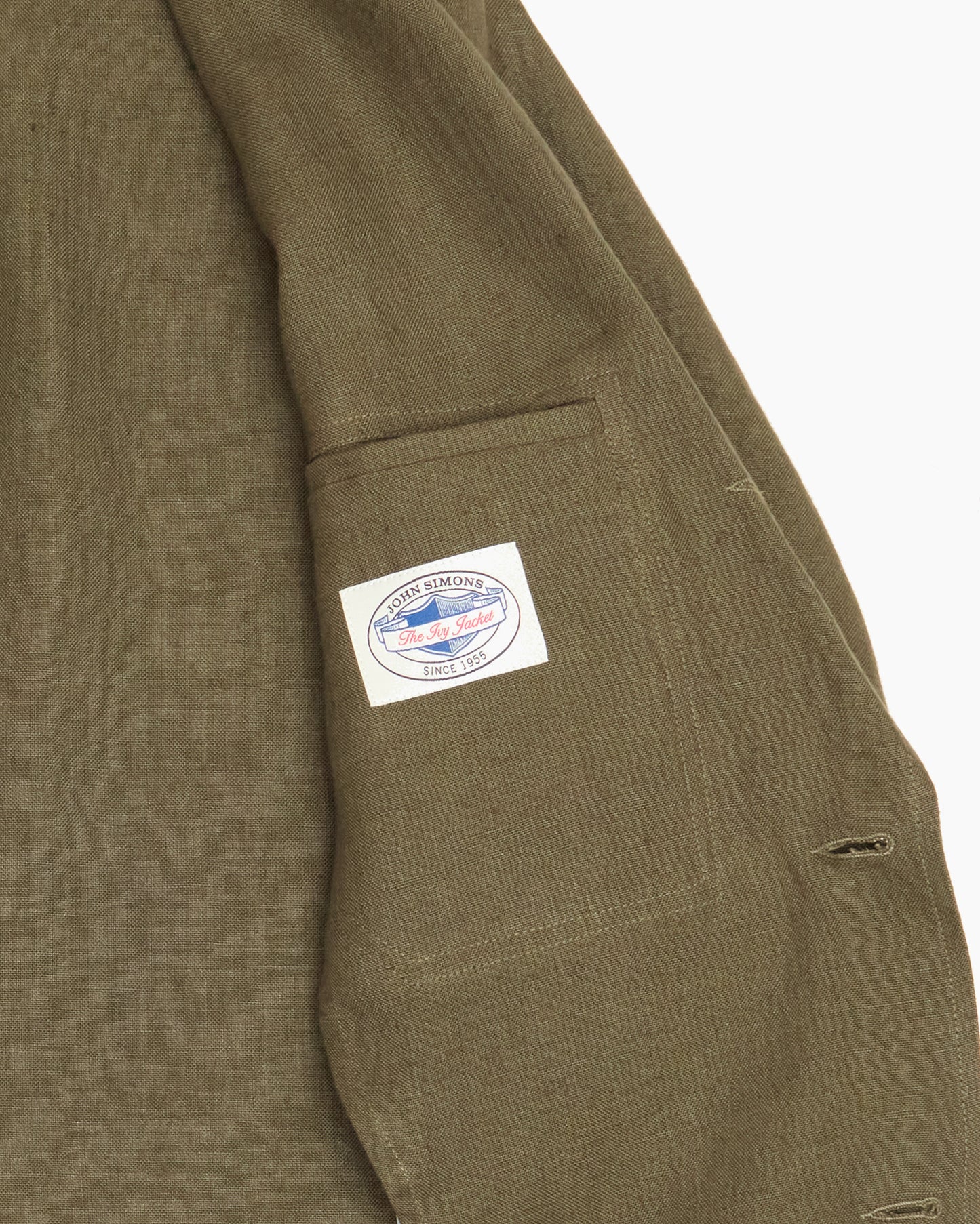Olive Linen Ivy Jacket