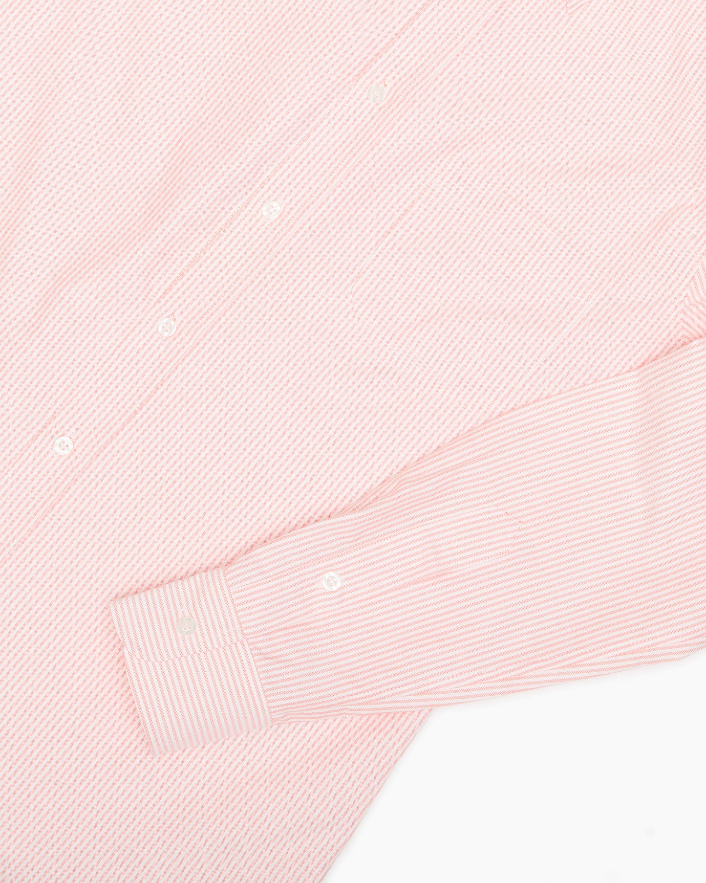 Orange & White University Stripe Ivy Oxford Shirt