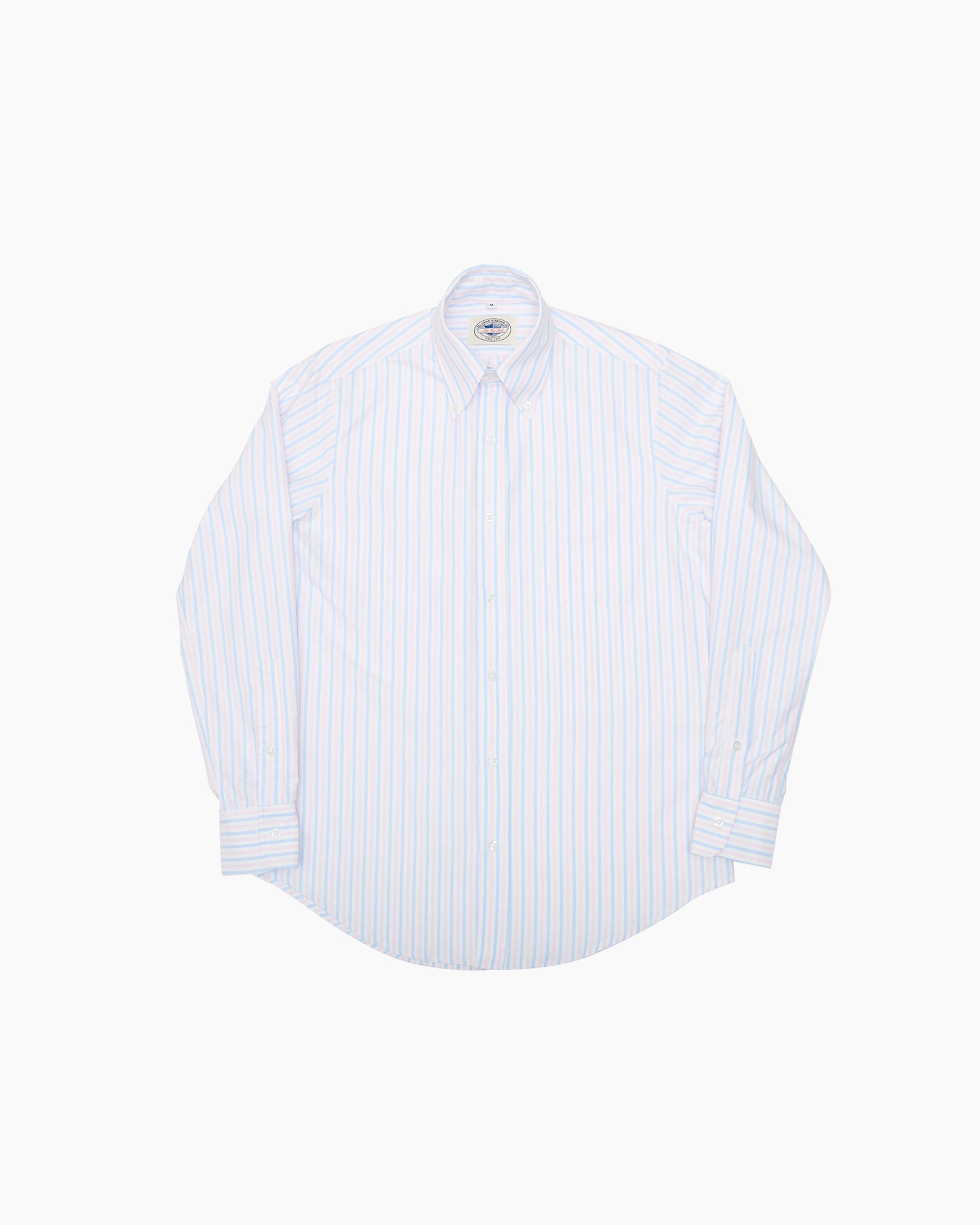 Blue & Pink Stripe Ivy Oxford Shirt