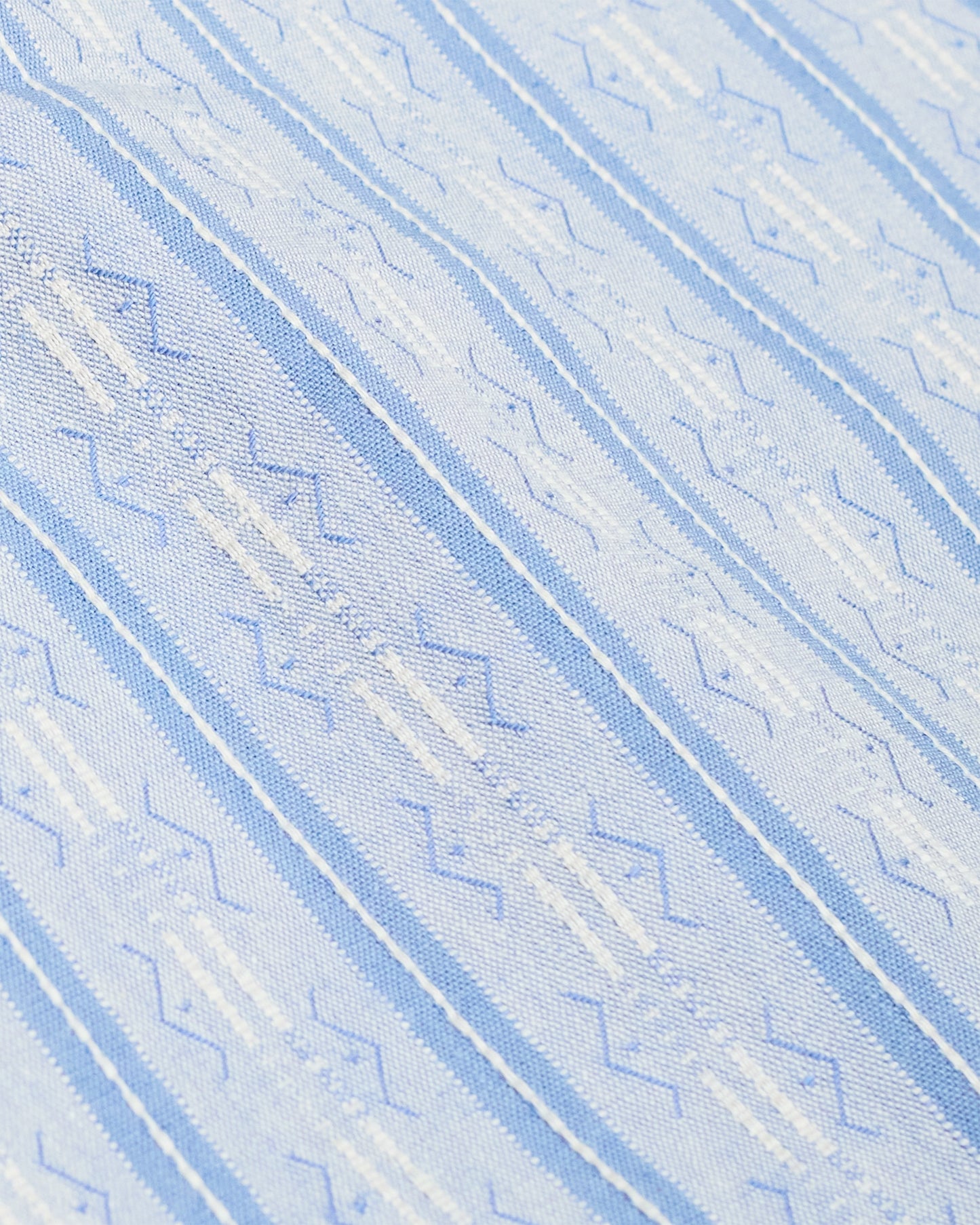 S1020 Blue Striped Work Shirt