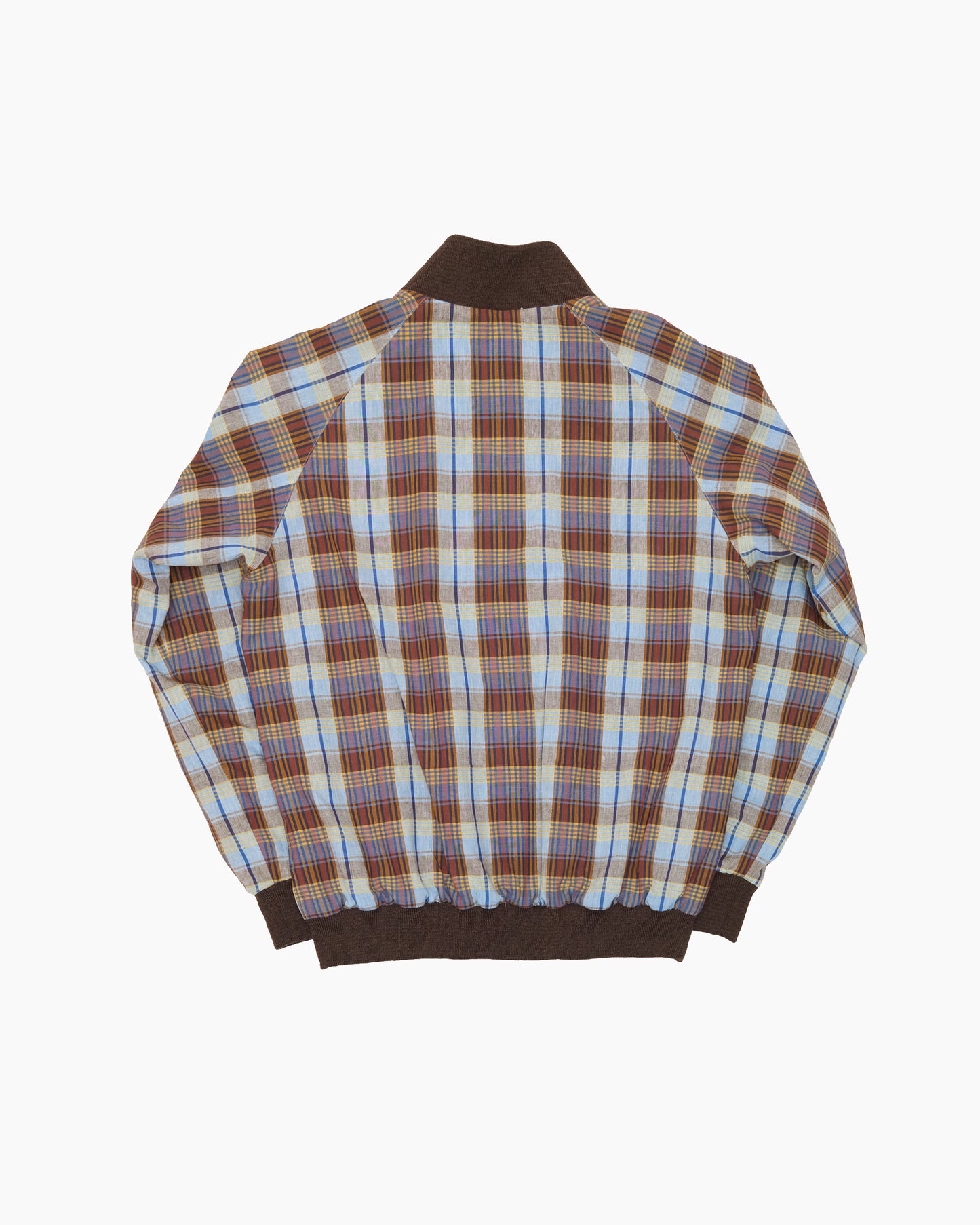 Brown Madras Surf Jacket