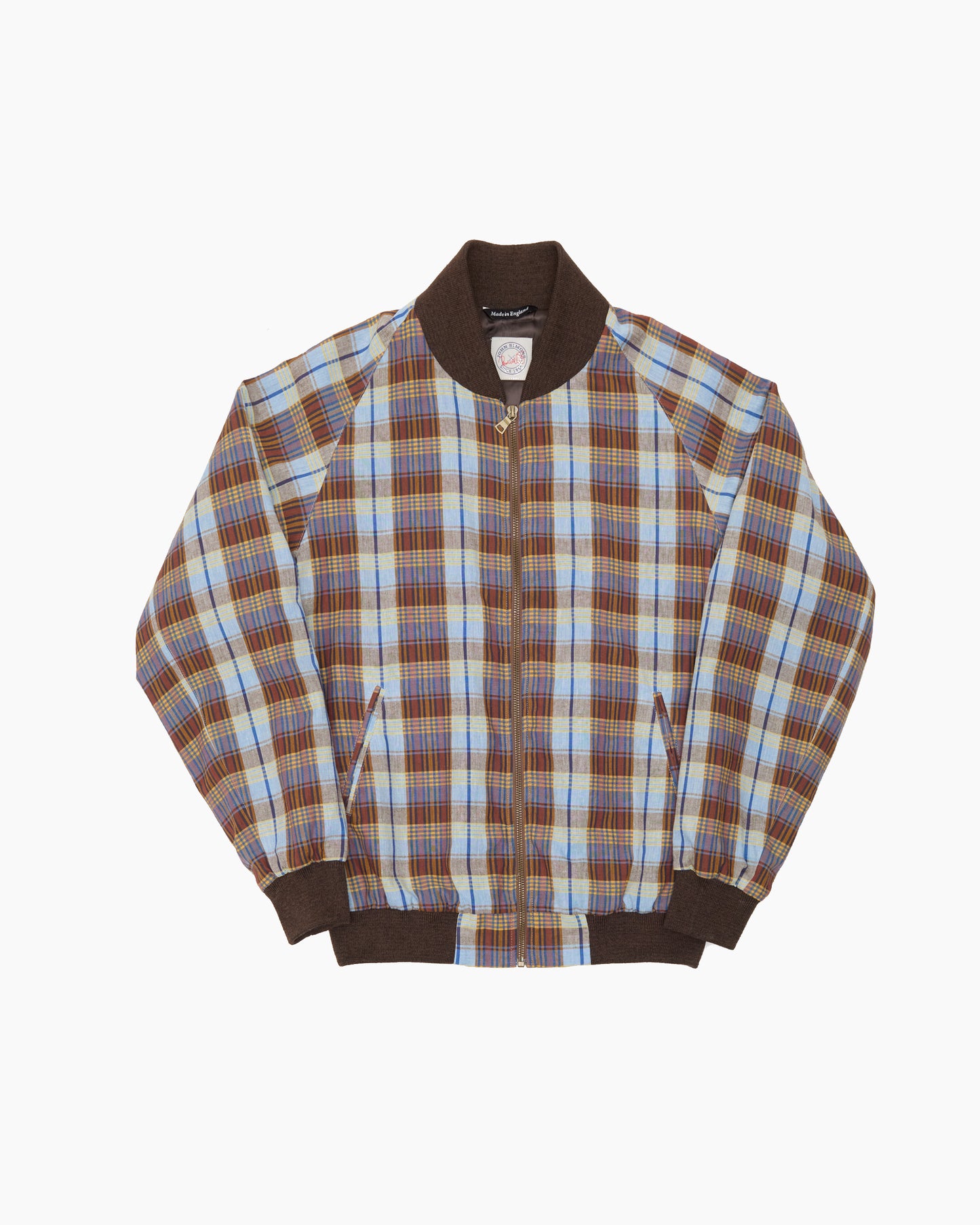Brown Madras Surf Jacket