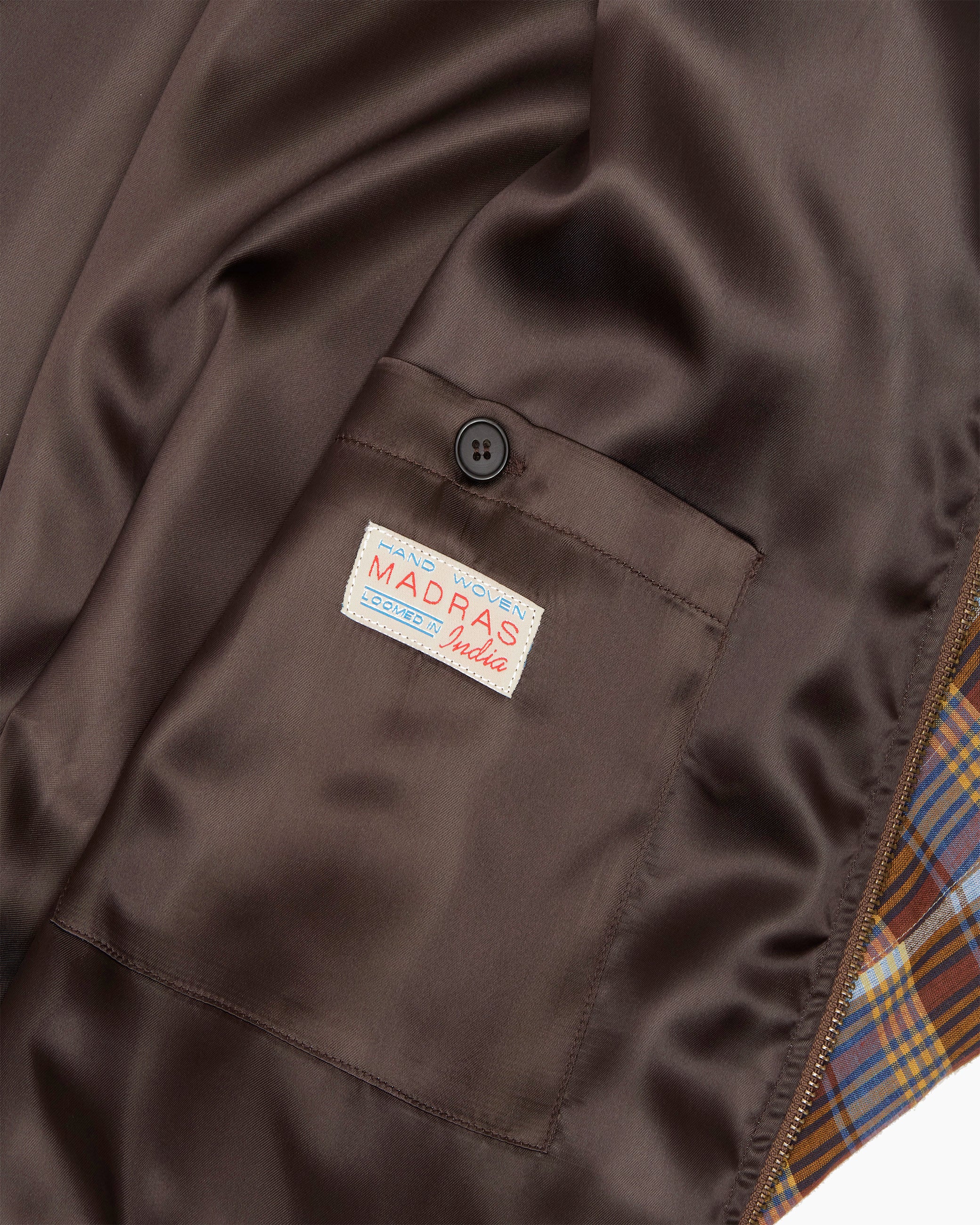 Brown Madras Surf Jacket – JOHN SIMONS