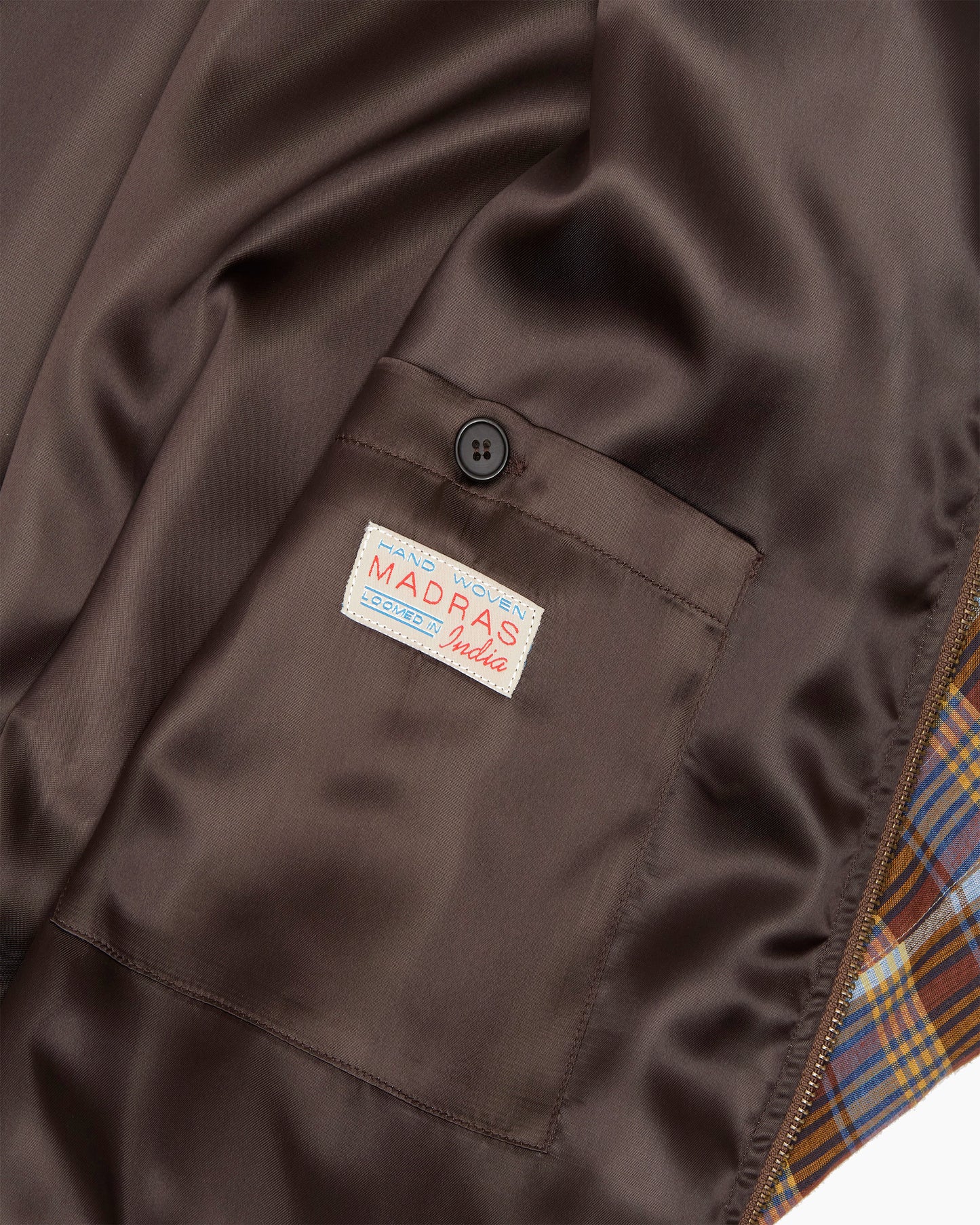 Brown Madras Surf Jacket
