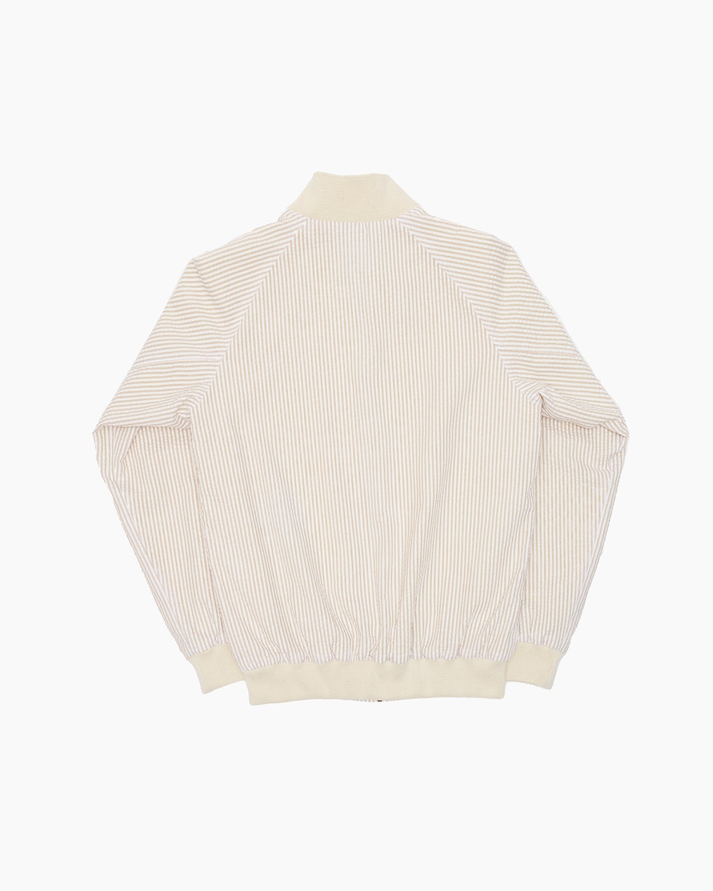 Creme Stripe Seersucker Surf Jacket