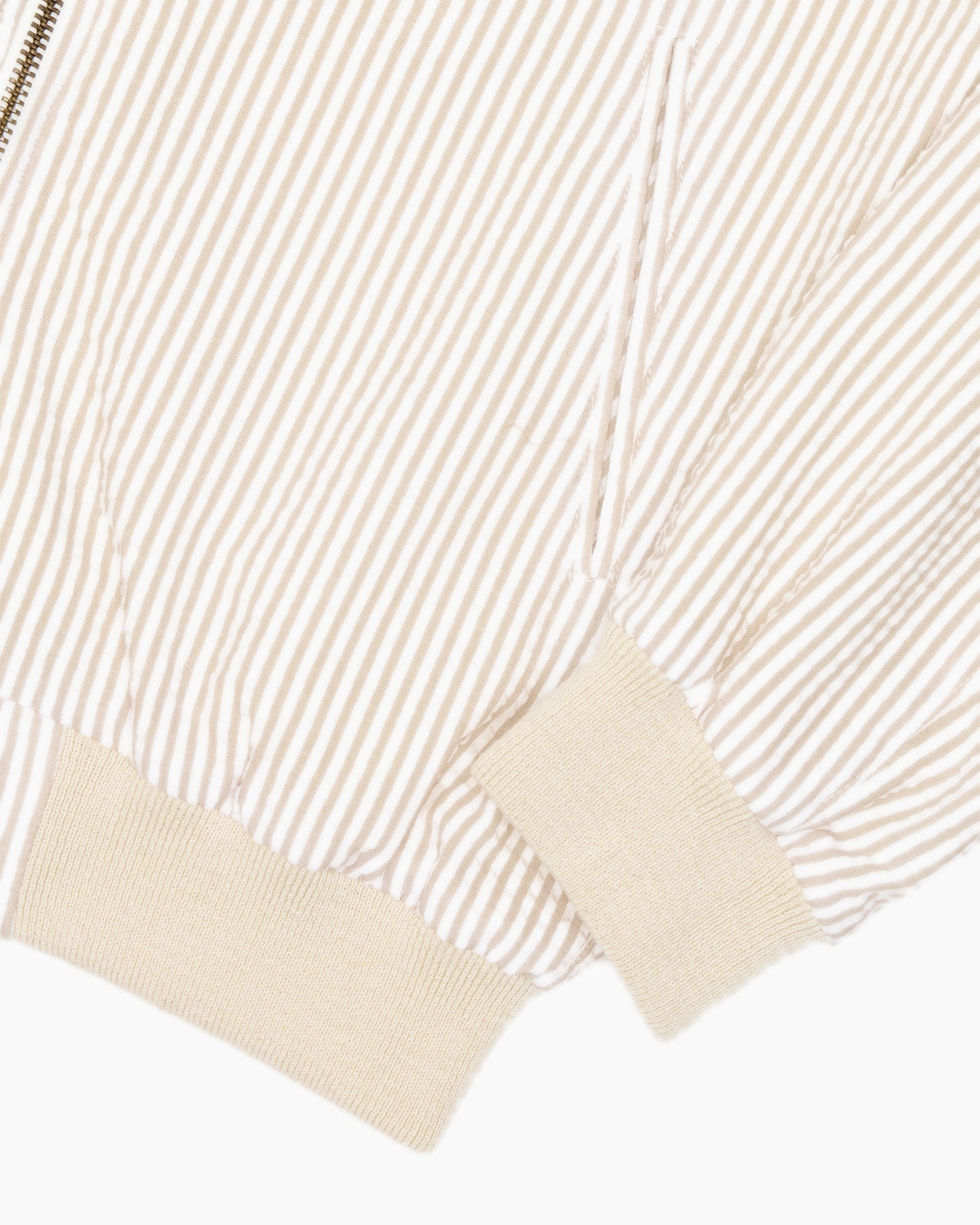 Creme Stripe Seersucker Surf Jacket
