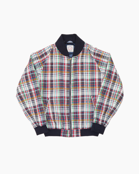Navy Madras Surf Jacket