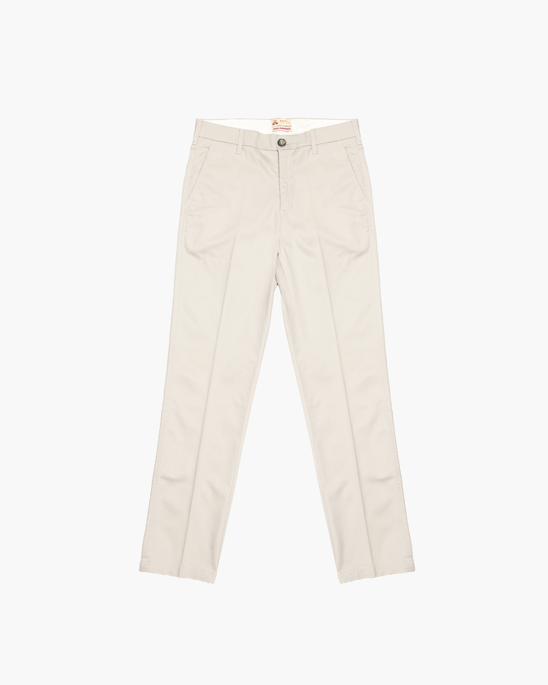 Natural Stay Press Trouser