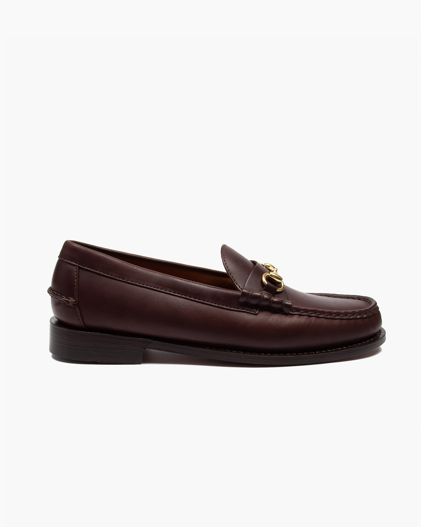 Joe Modena Dark Brown Leather Loafer