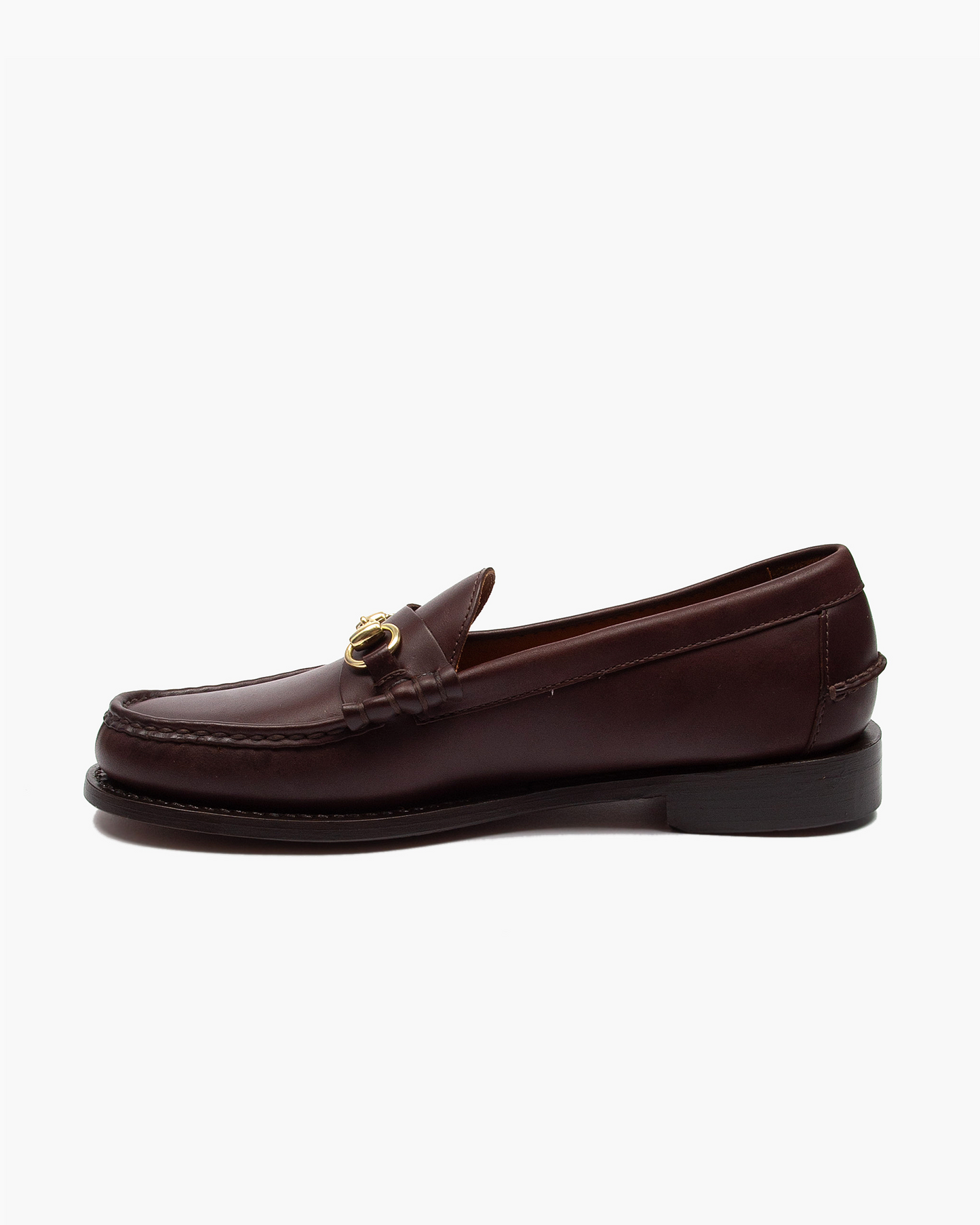 Joe Modena Dark Brown Leather Loafer