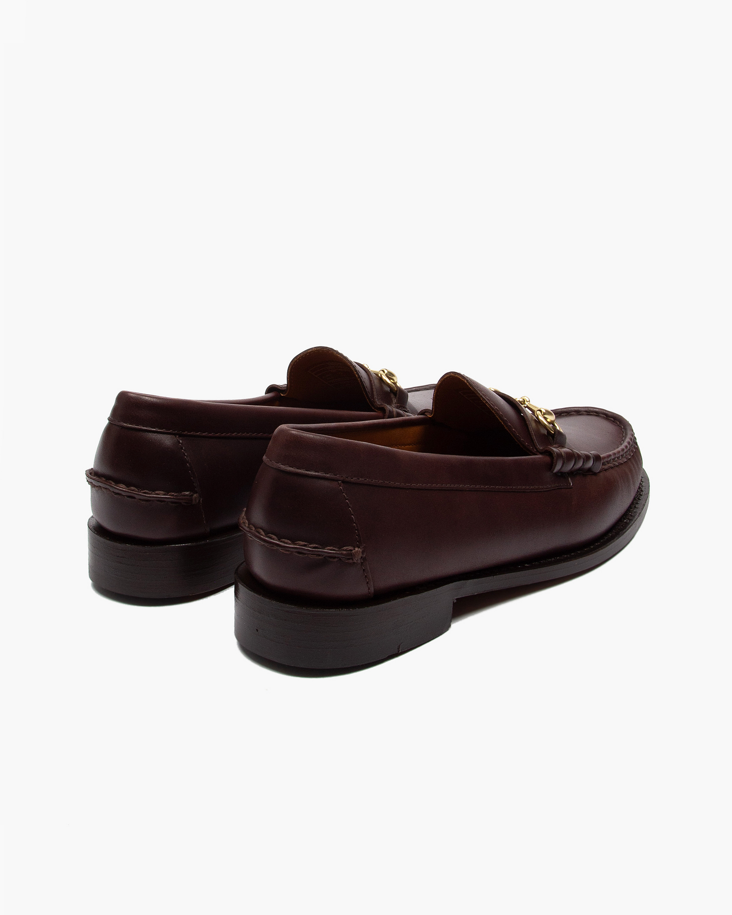 Joe Modena Dark Brown Leather Loafer
