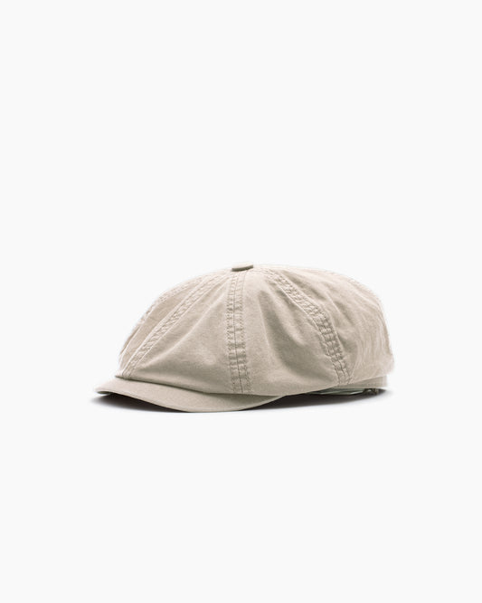 Beige Cotton Hatteras Cap