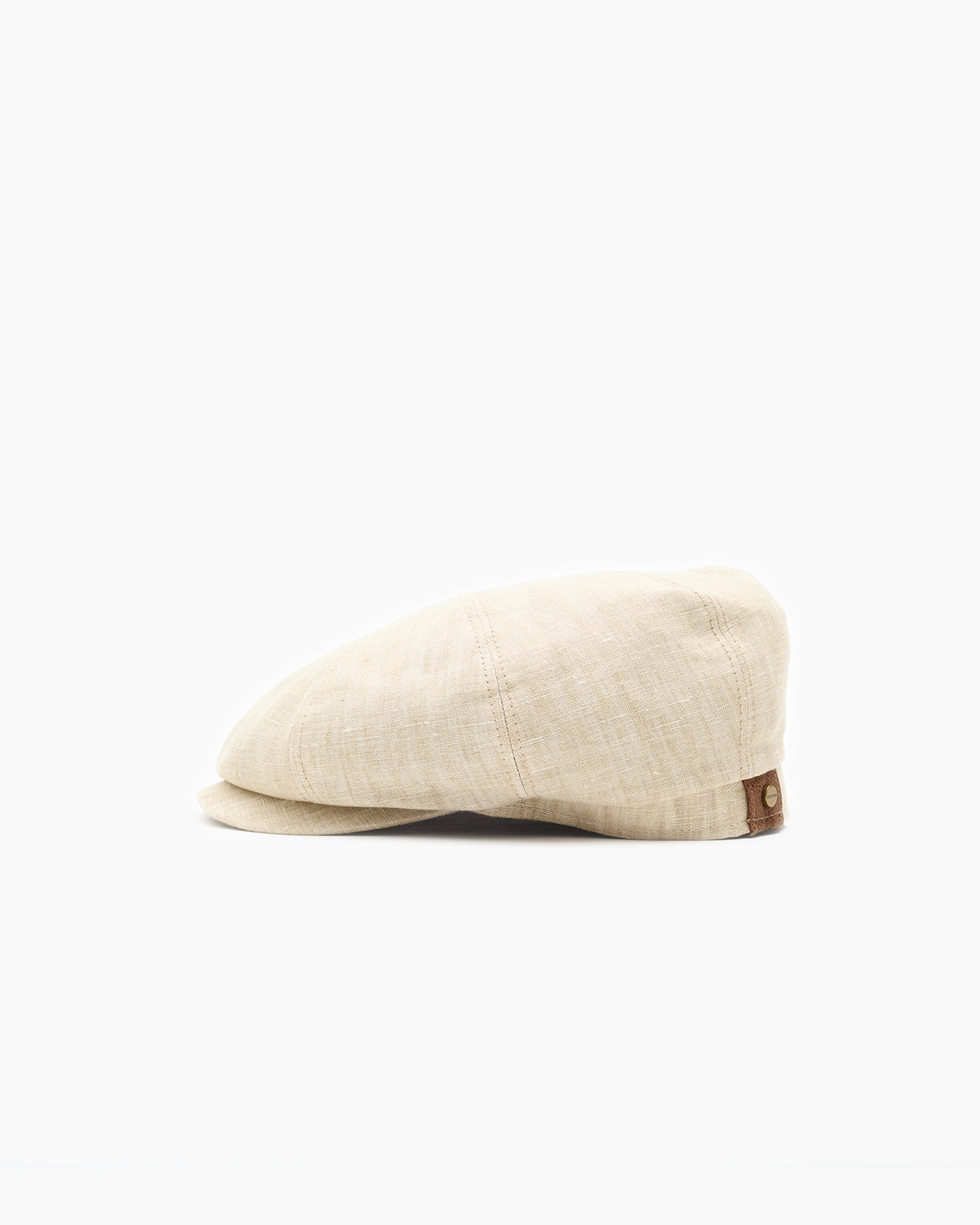 Cream Hatteras Linen Cap
