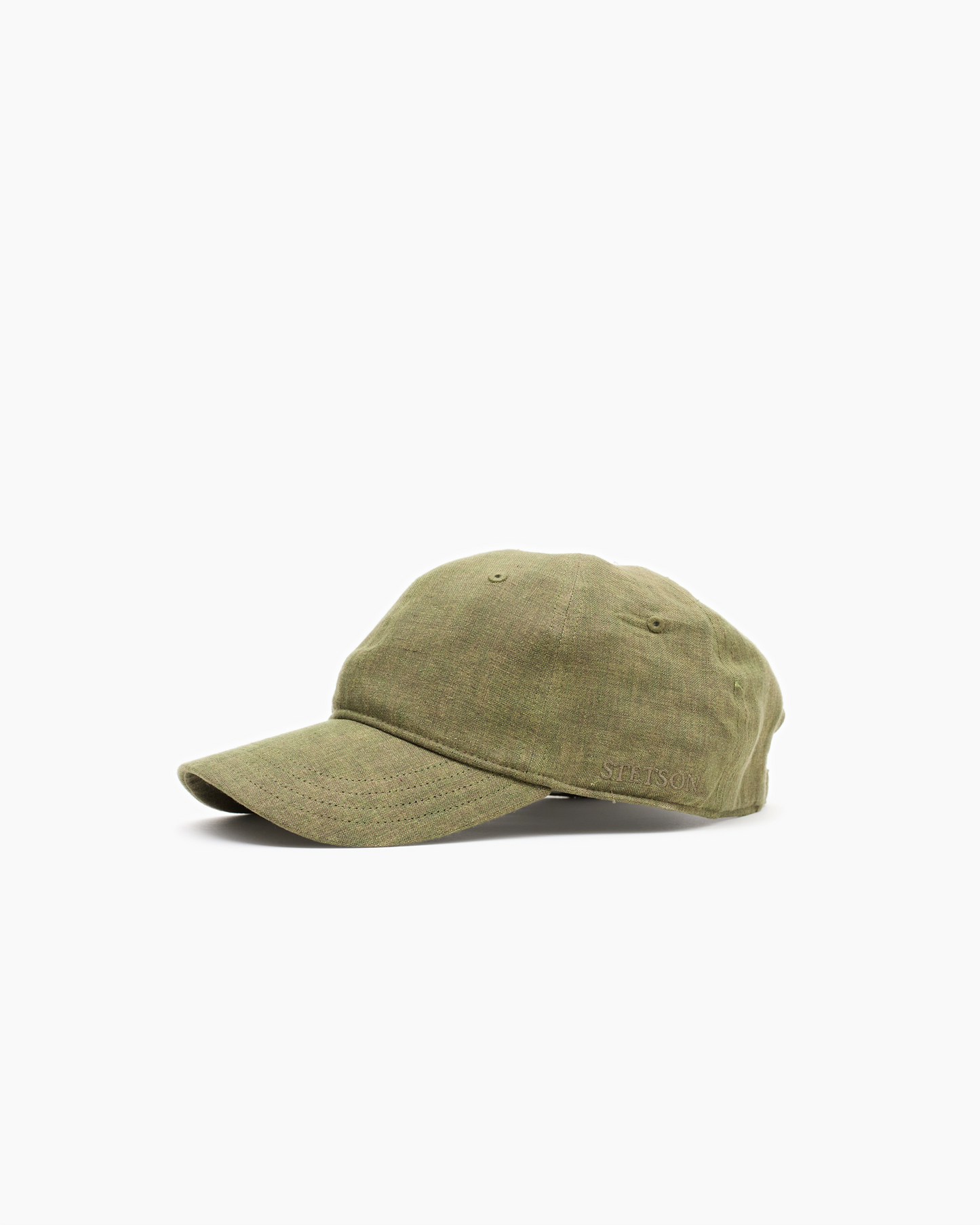 Olive Sydell Linen Baseball Cap