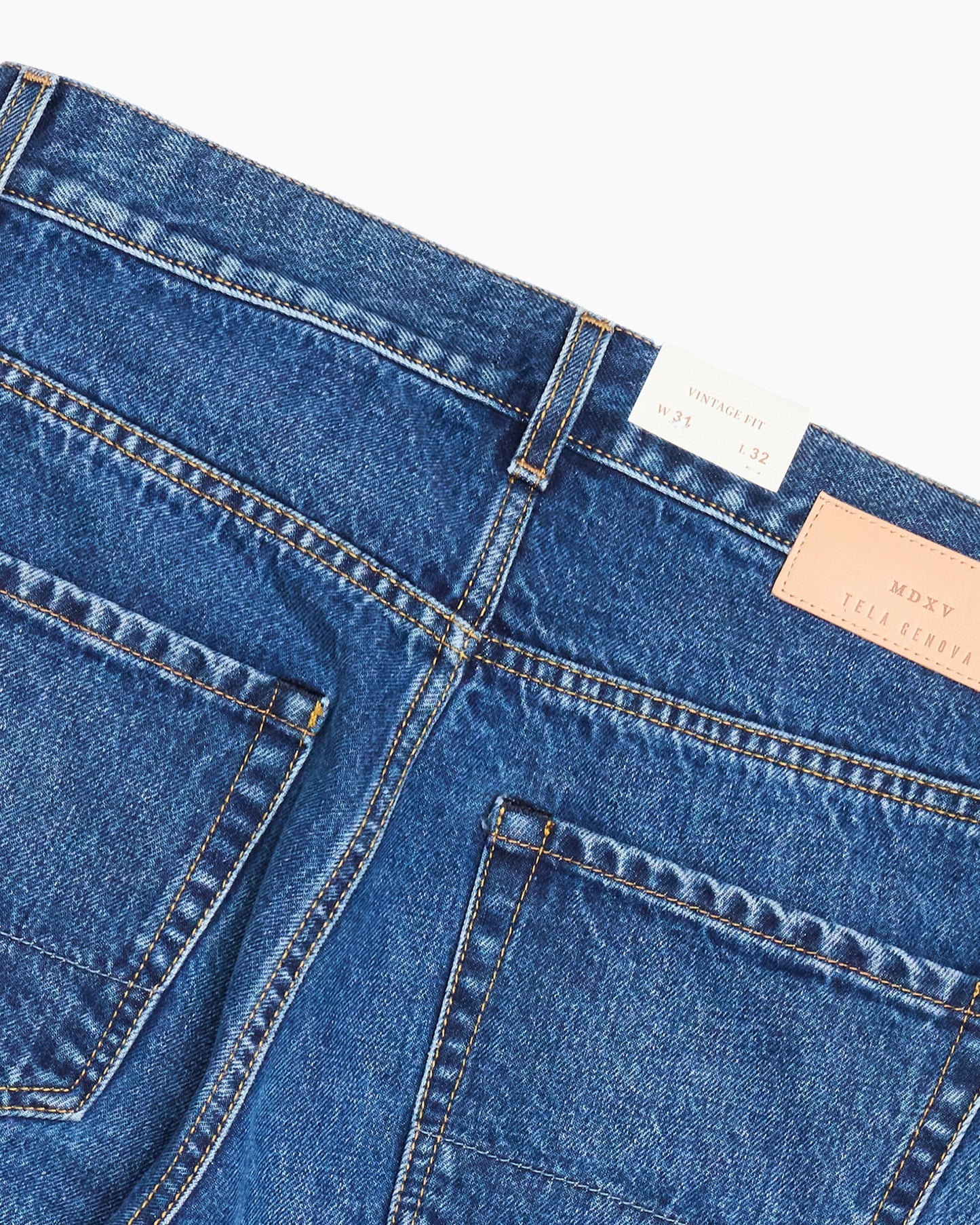 Blue Washed Selvedge Jean