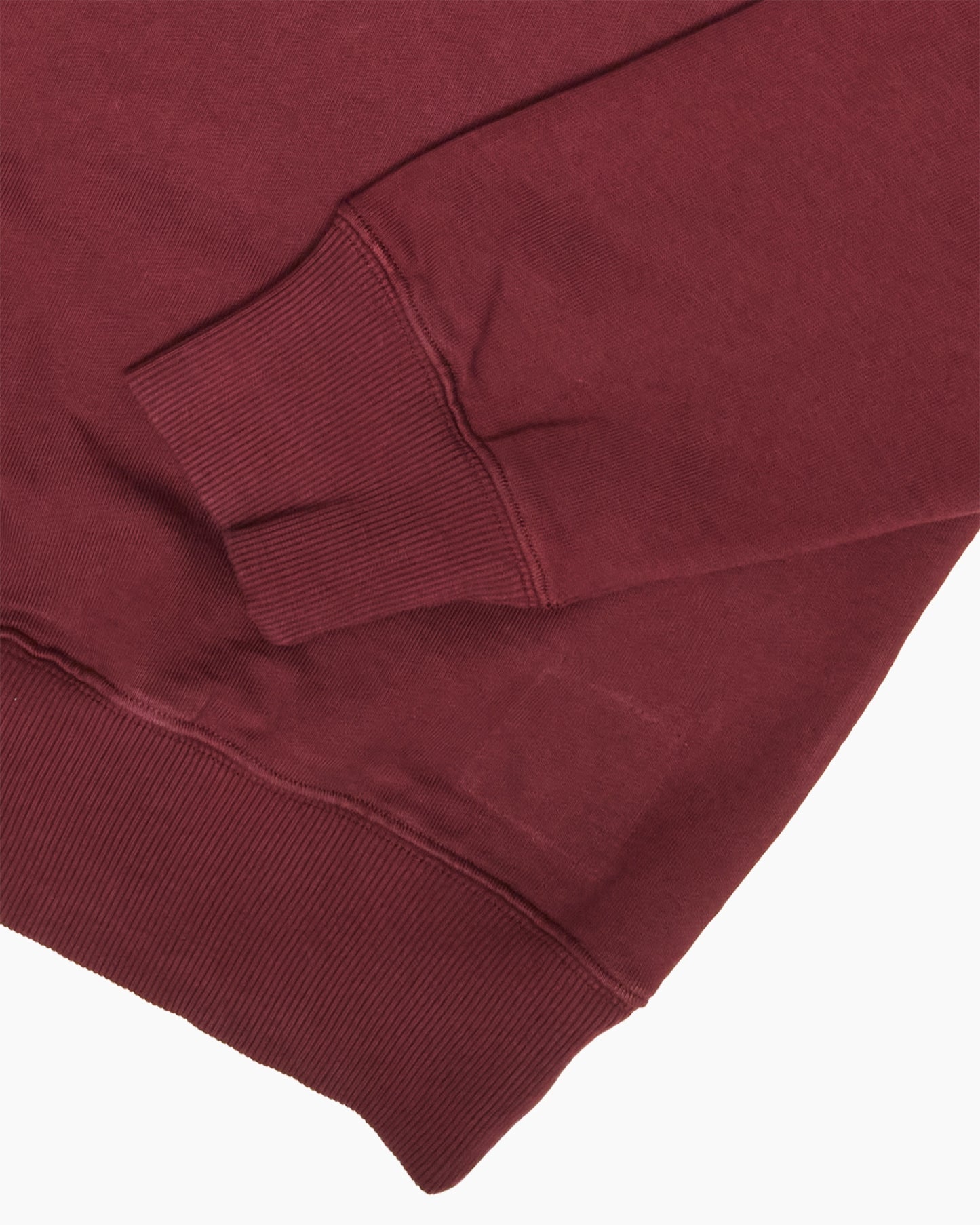 Burgundy Loopback Sweatshirt