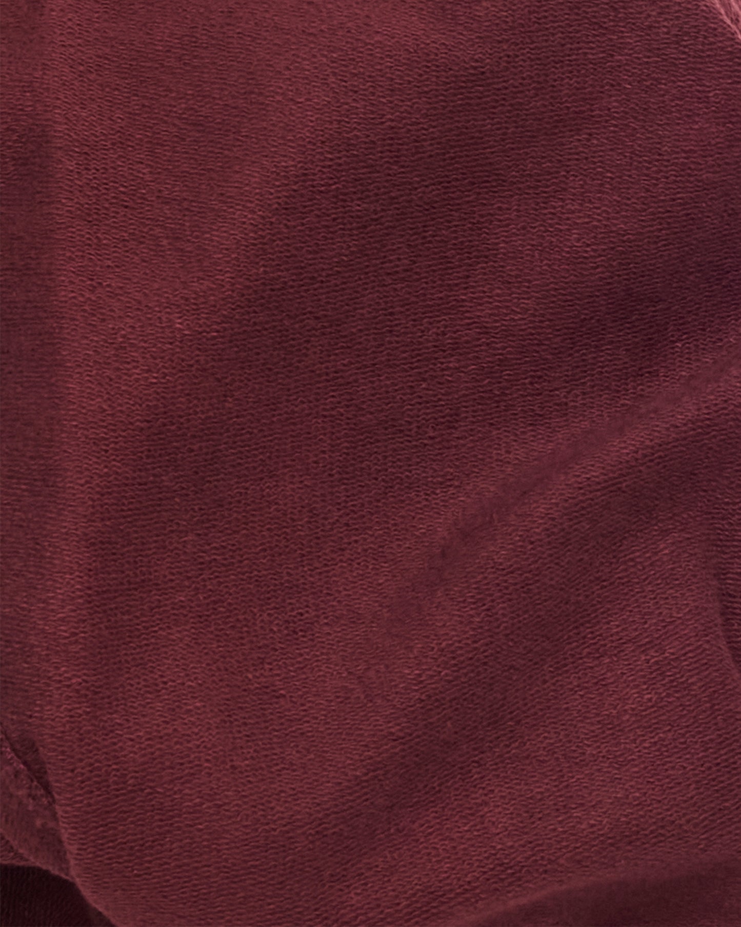 Burgundy Loopback Sweatshirt