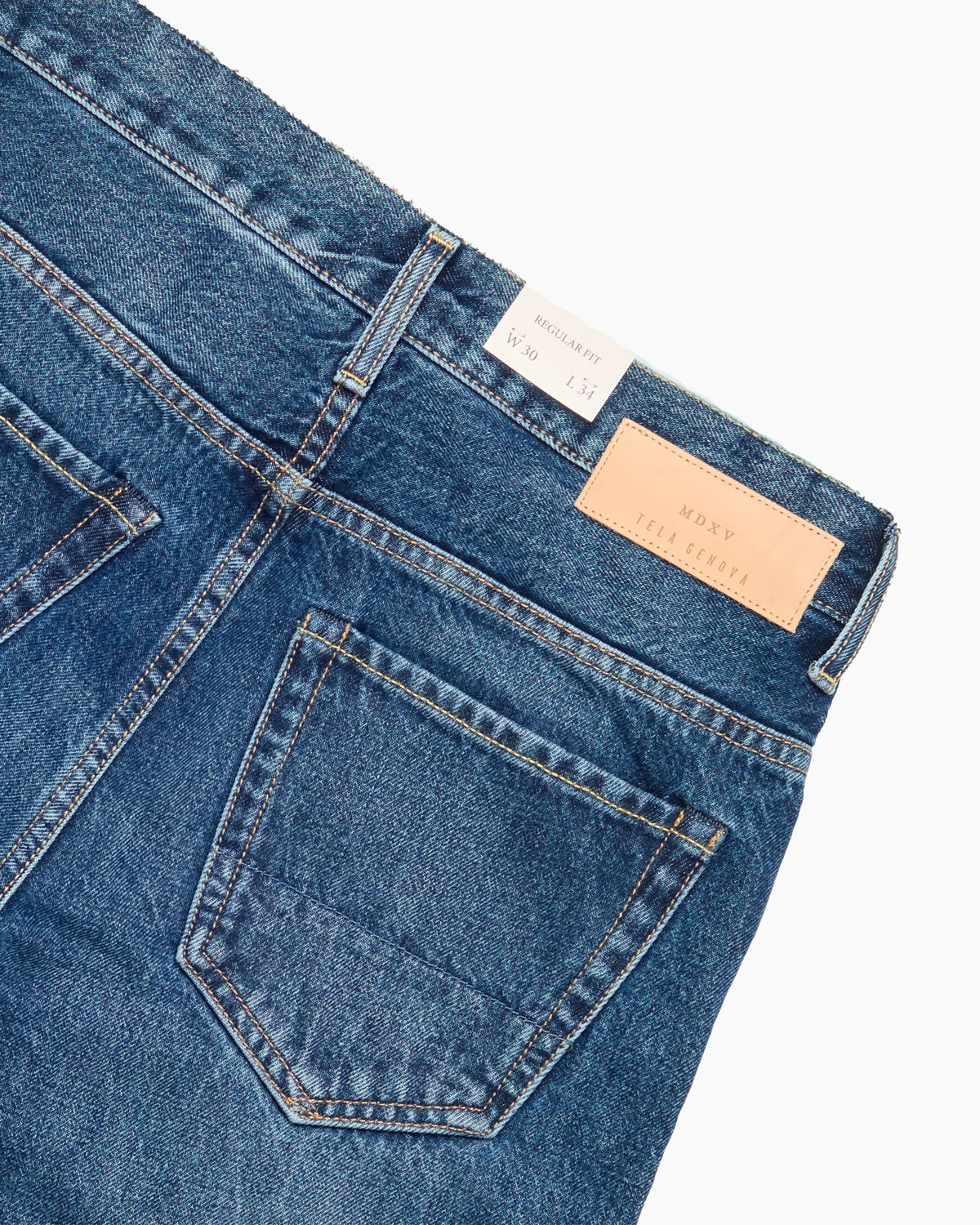 Davide Stone Wash Selvedge Jean