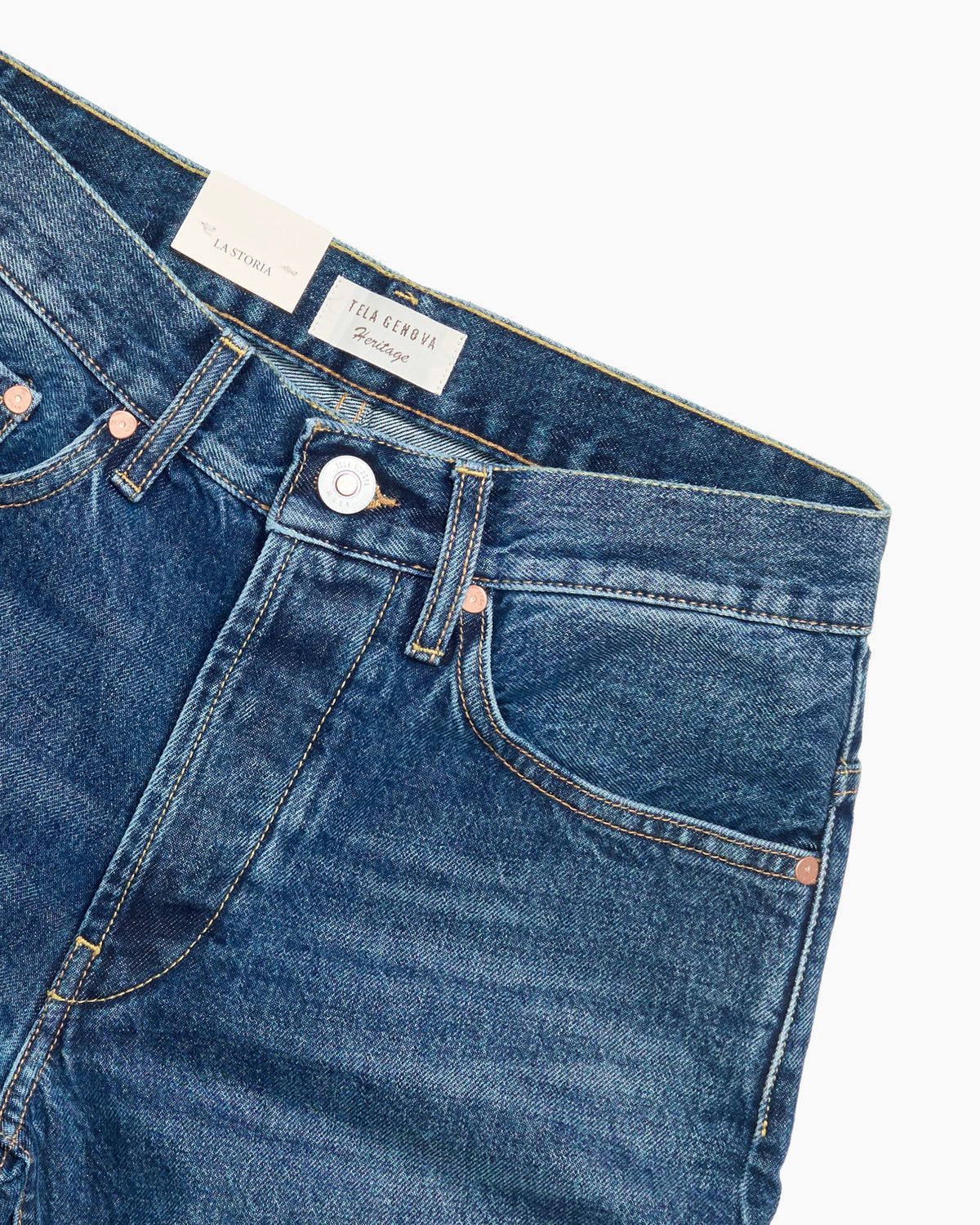 Davide Stone Wash Selvedge Jean