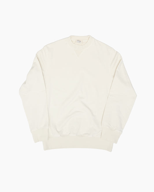 Ecru Loopback Sweatshirt