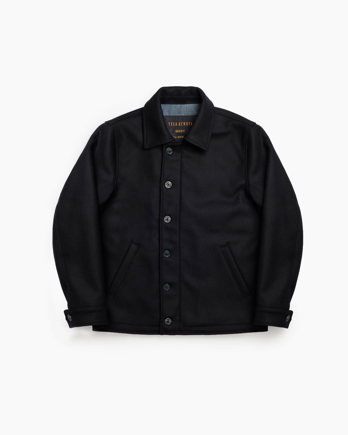 Navy Michele Short Coat
