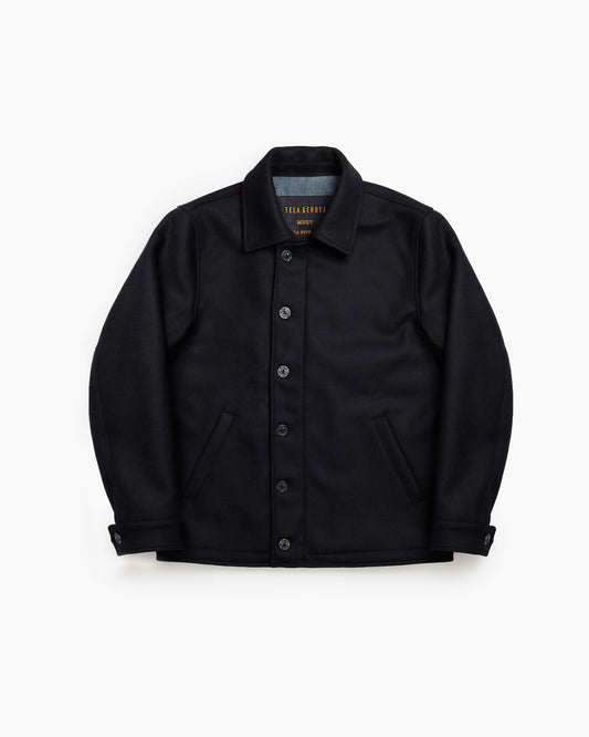 Navy Michele Short Coat