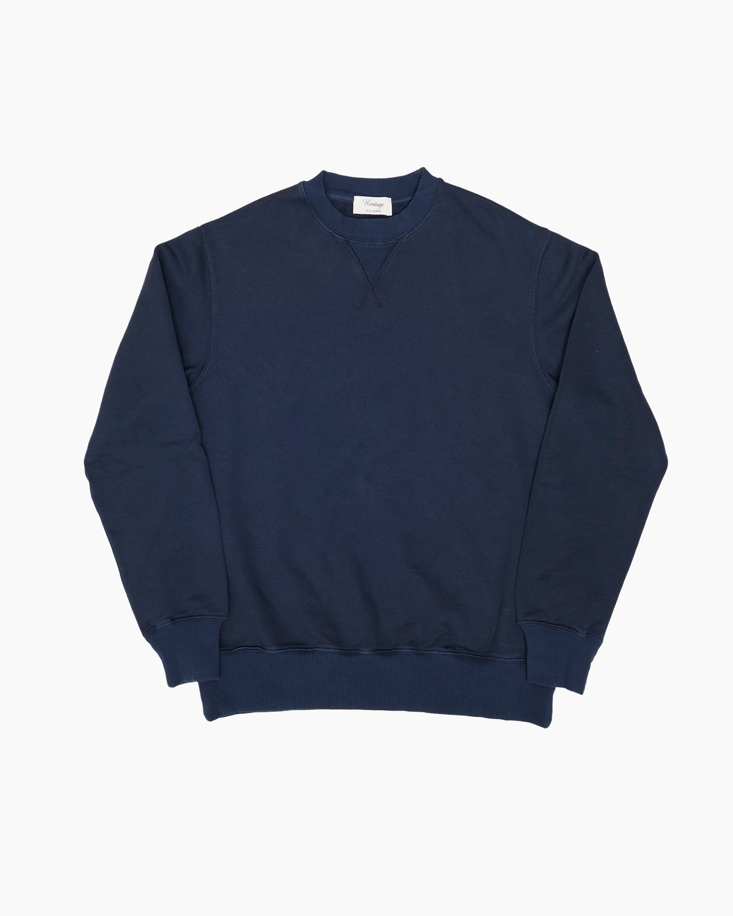 Navy Loopback Sweatshirt