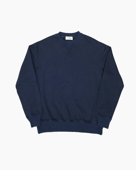 Navy Loopback Sweatshirt