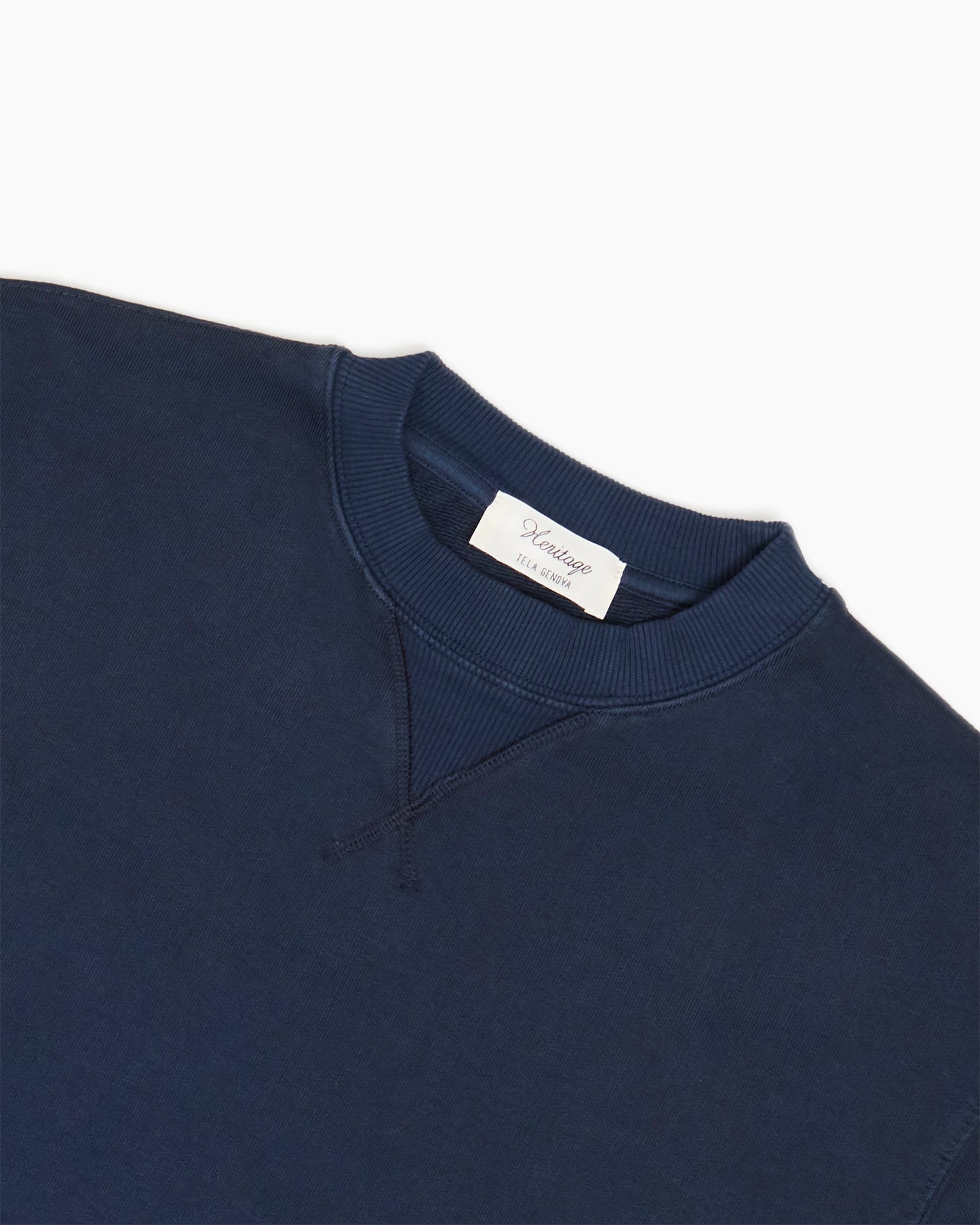 Navy Loopback Sweatshirt