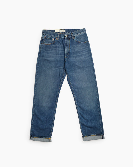 Rodolfo Wide Fit Stone Wash Selvedge Jean